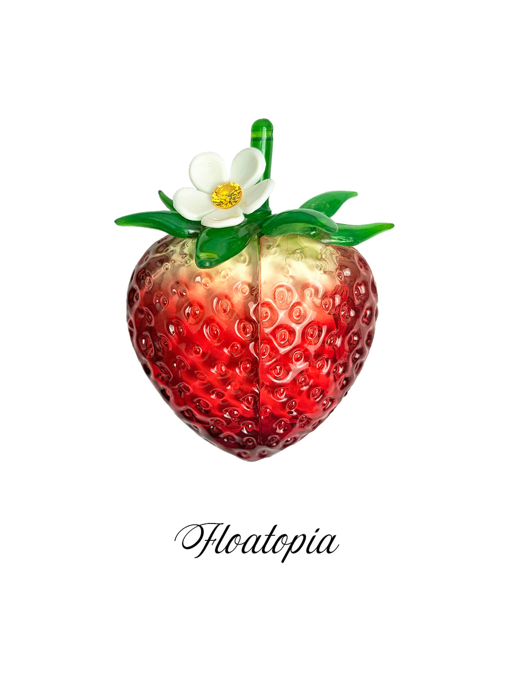 Hyper-Realistic 3D "Forbidden Strawberry" AirPods Pro Case – Hand-Painted Artisan Tech Accessory