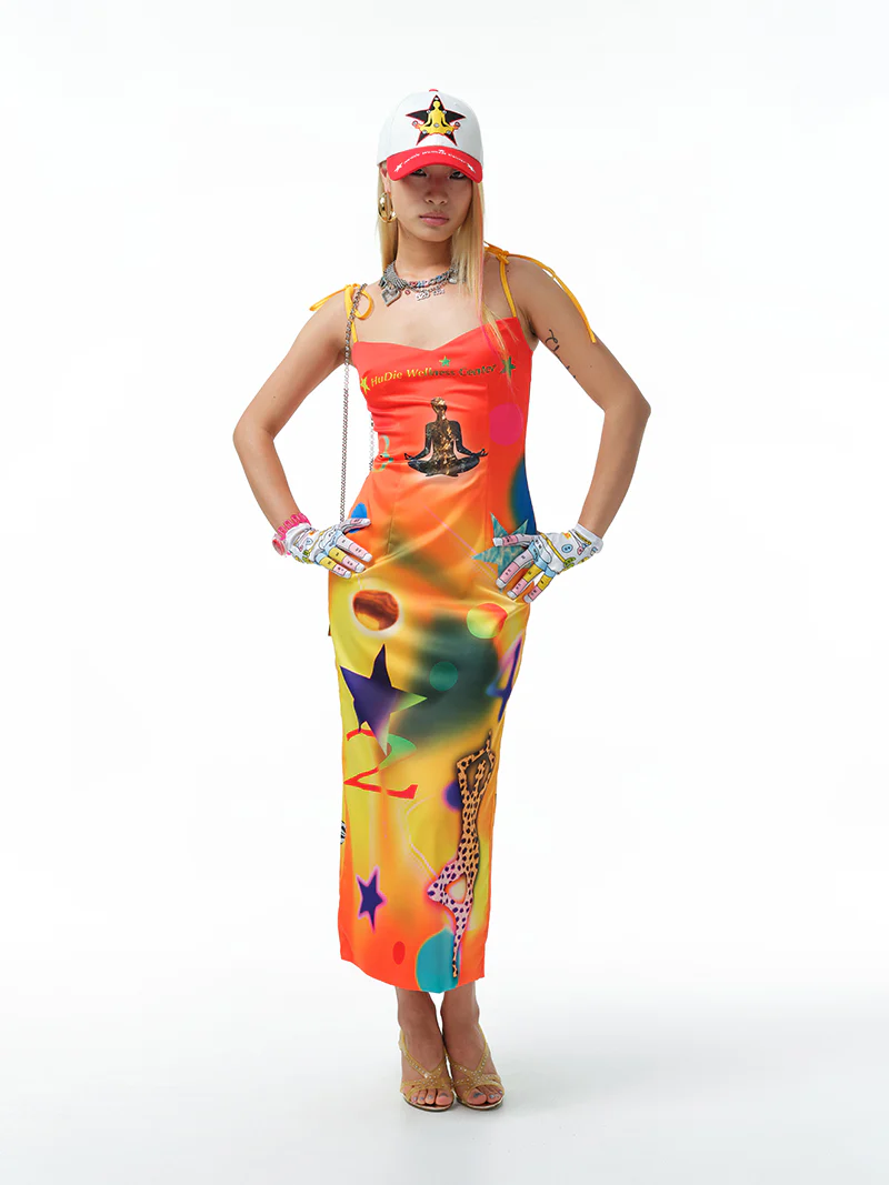 Wellness Print Dress