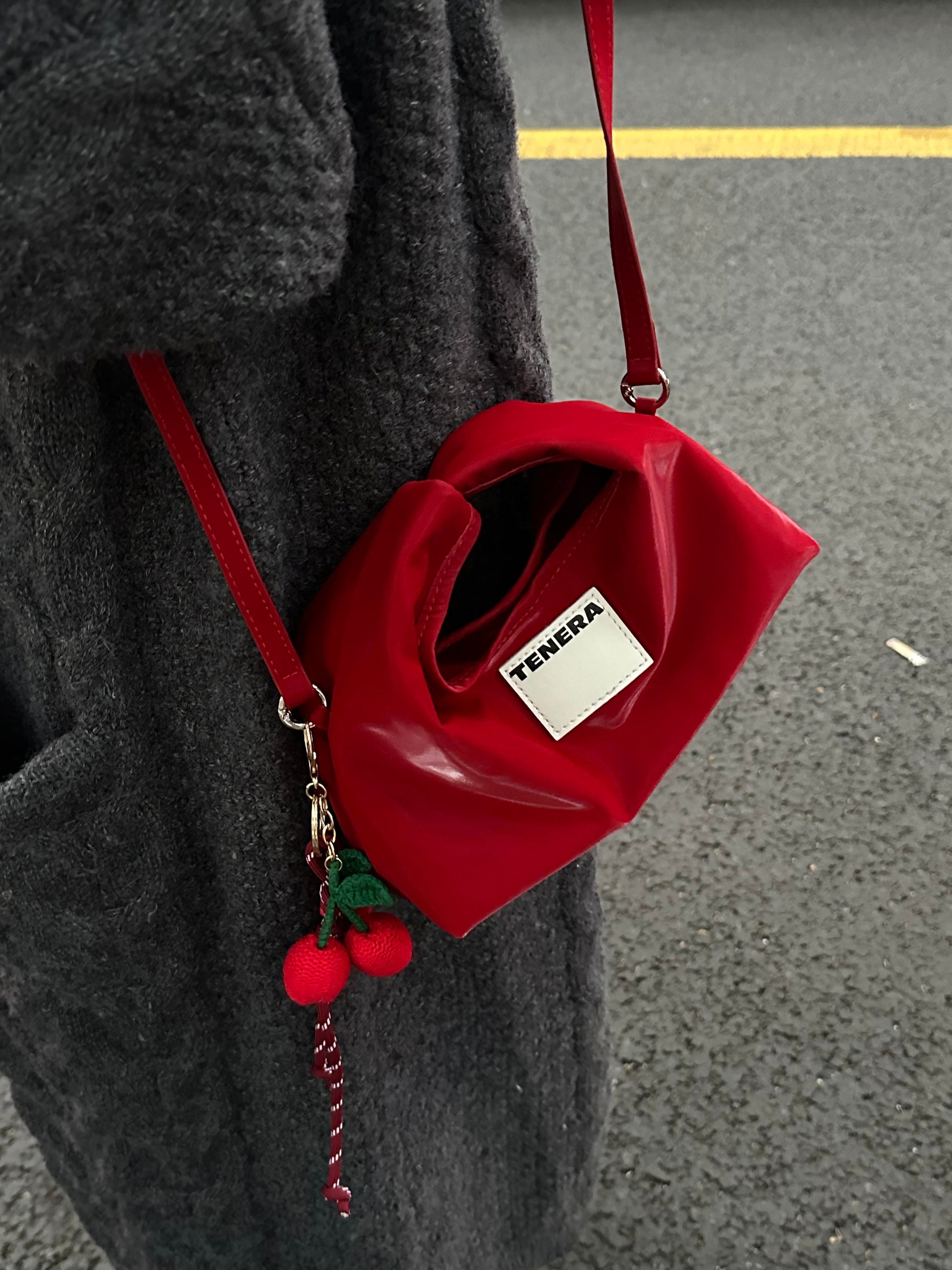 TENERA Noxtilia™ Bio-Based Vegan Leather Mini HOBO Bag