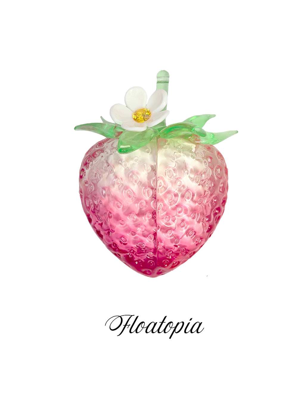 Hyper-Realistic 3D "Forbidden Strawberry" AirPods Pro Case – Hand-Painted Artisan Tech Accessory