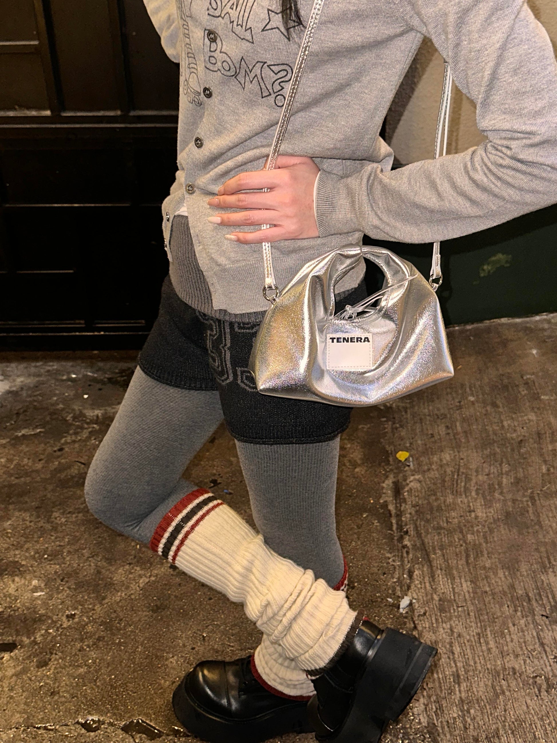 TENERA Noxtilia™ Bio-Based Vegan Leather Mini HOBO Bag