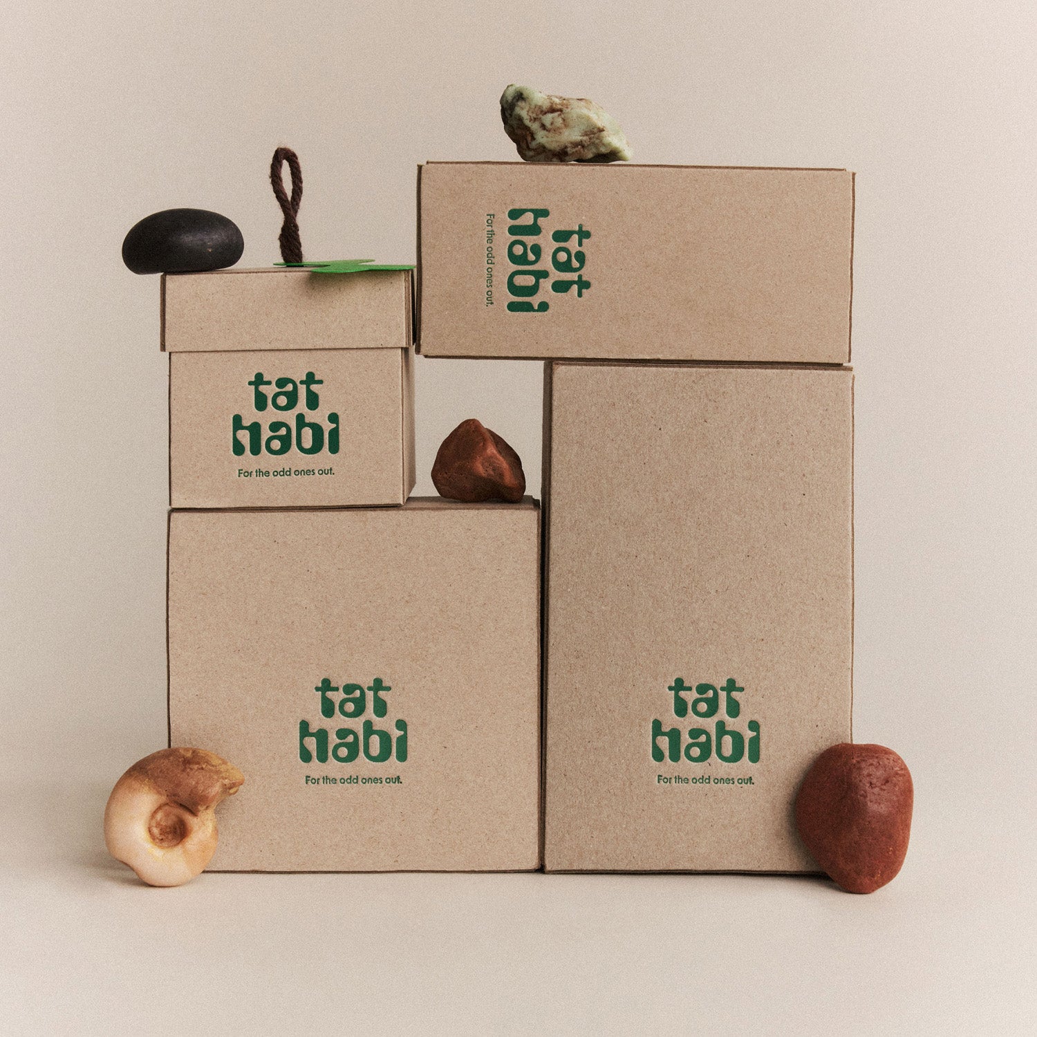 Mini Stone Soap Set--Tat Habi