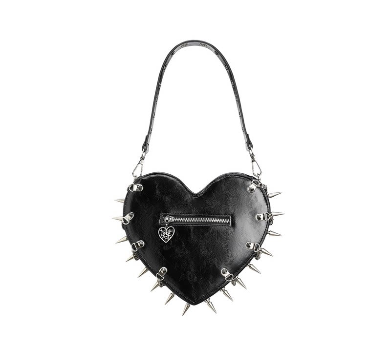 Broken Heart Spike Chain Bag