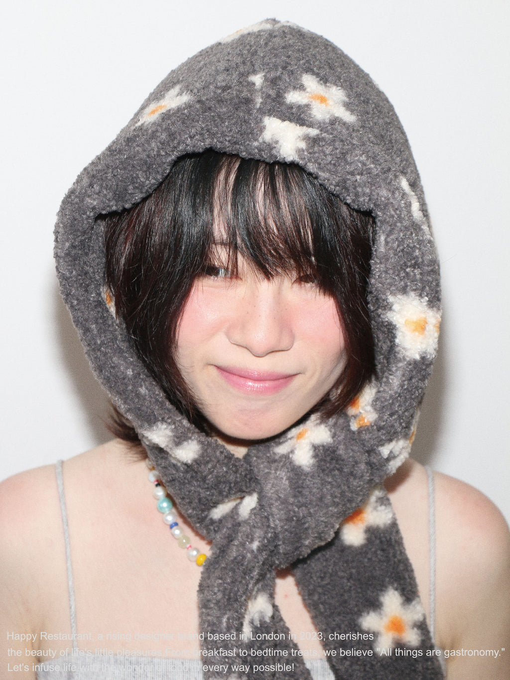 “Sleepy Garden Hood” Multi-Functional Hood Scarf Hat