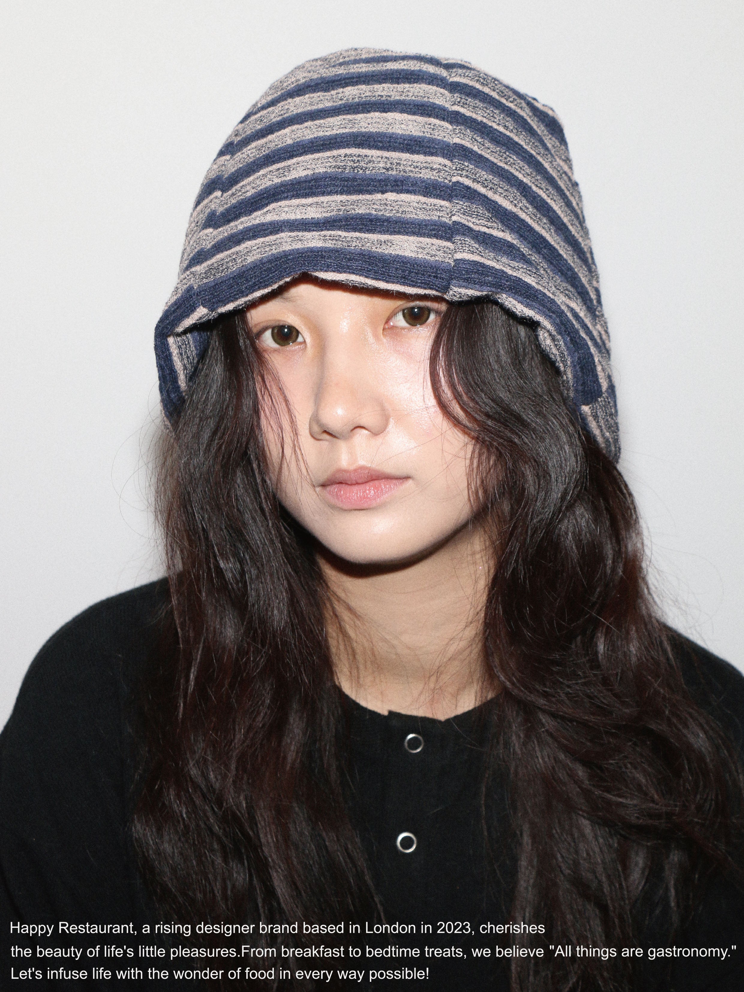 “Autumn Cake Hat” Textured Unisex Retro Beanie