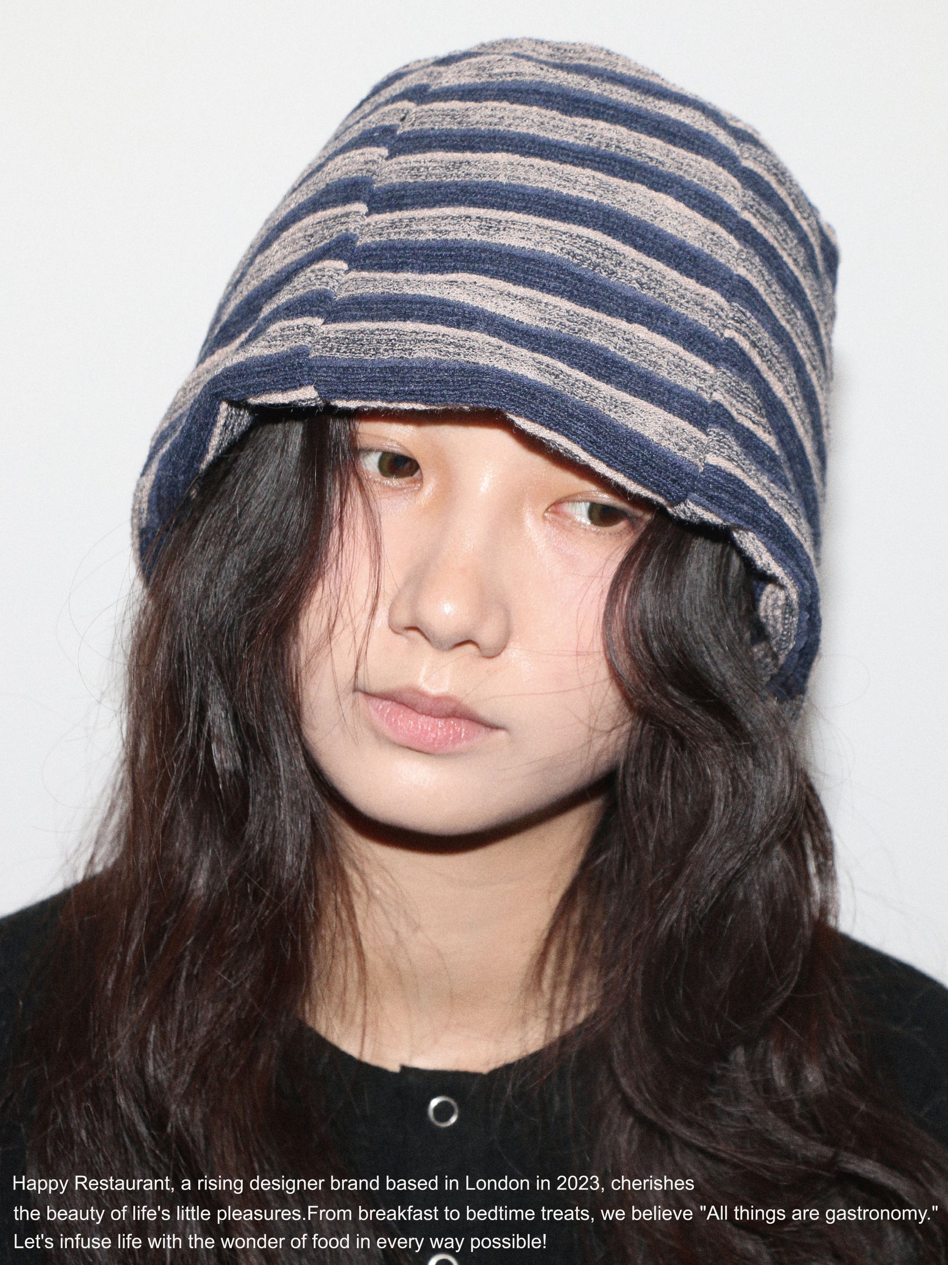 “Autumn Cake Hat” Textured Unisex Retro Beanie