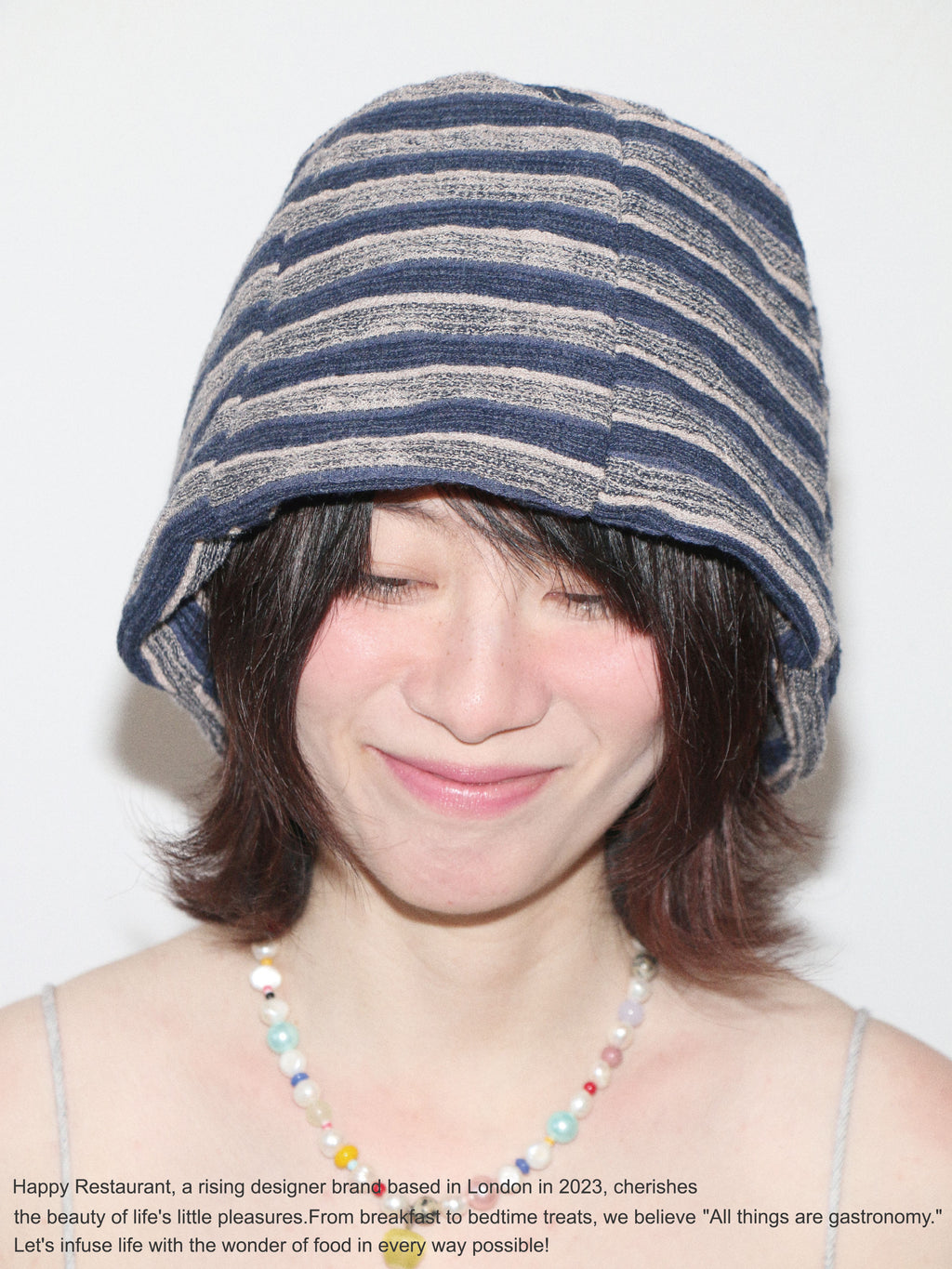 “Autumn Cake Hat” Textured Unisex Retro Beanie