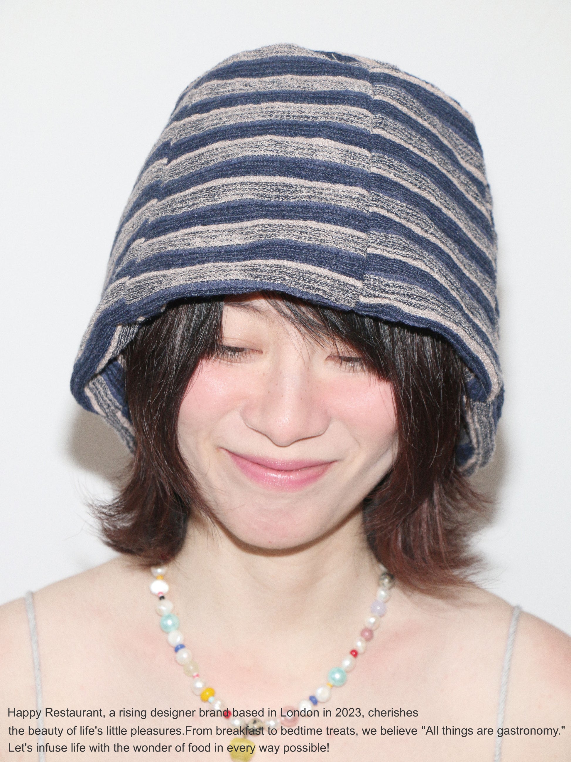 “Autumn Cake Hat” Textured Unisex Retro Beanie