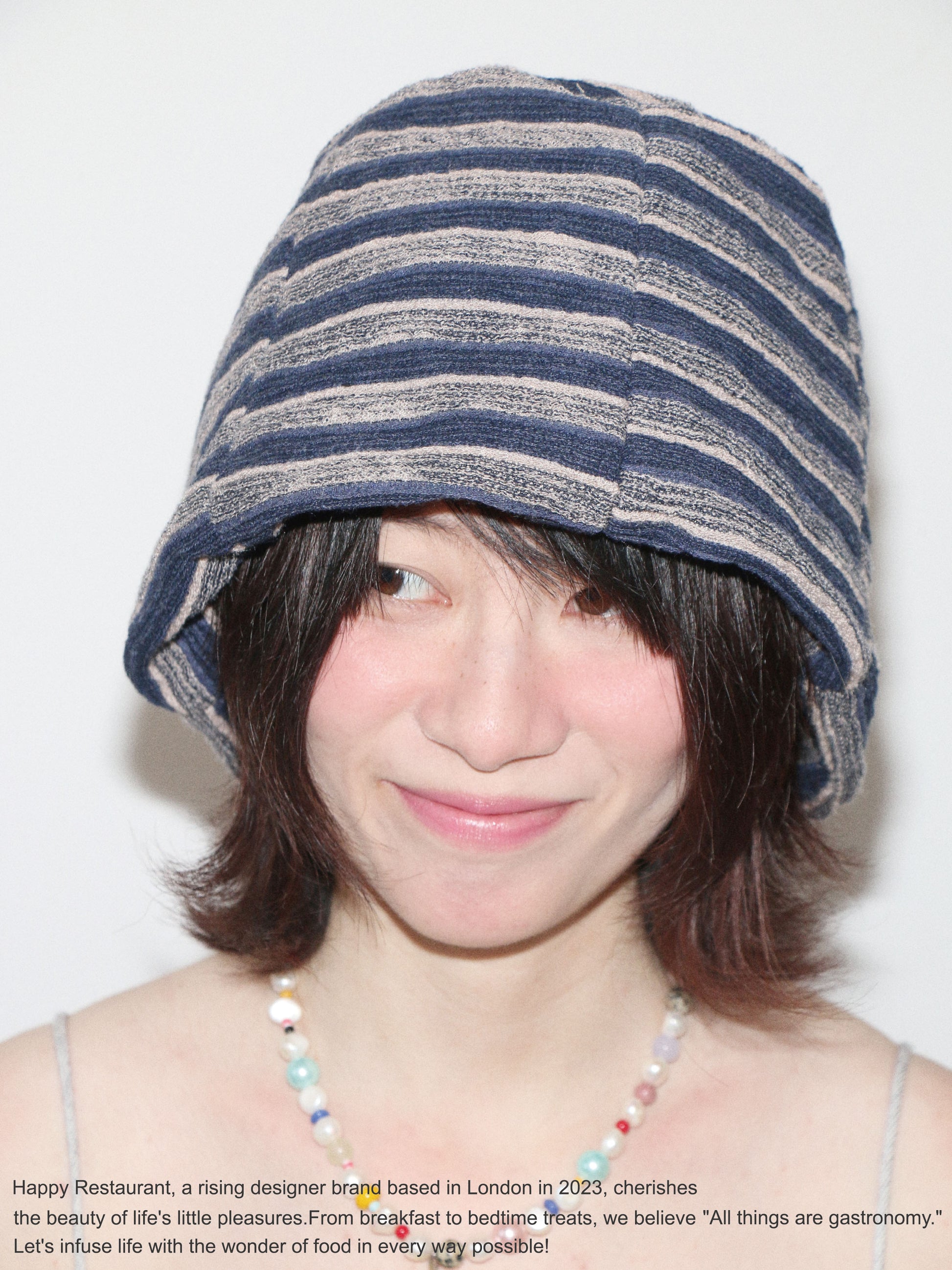 “Autumn Cake Hat” Textured Unisex Retro Beanie