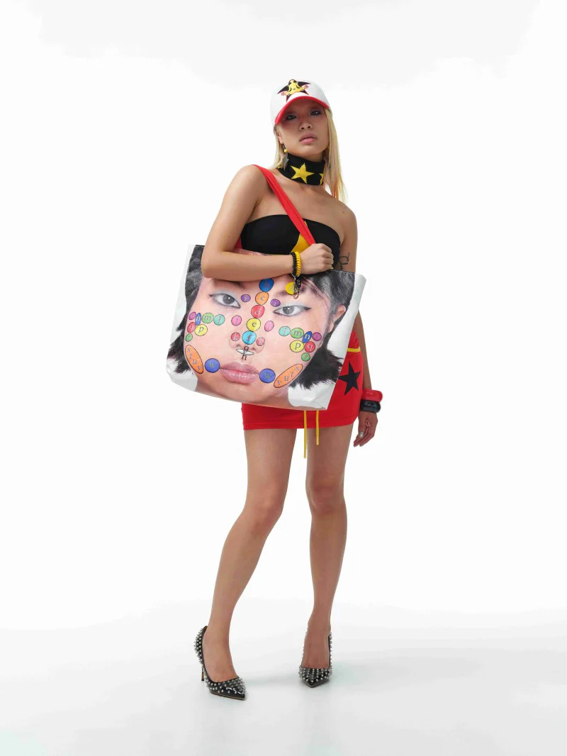 Wellness Face Print Bag