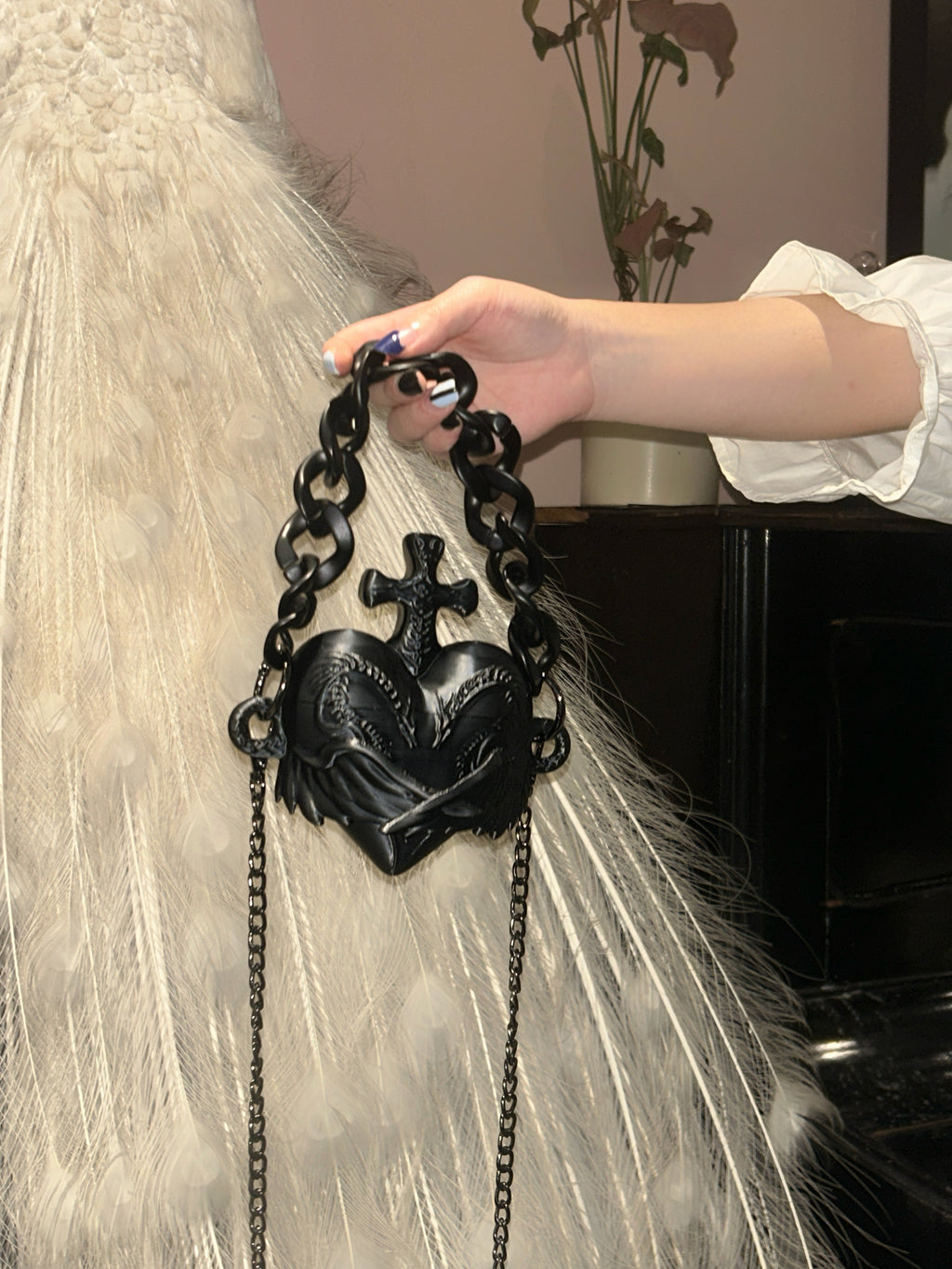 Angel’s Reliquary 3D Printing Sculptural Heart Box Bag