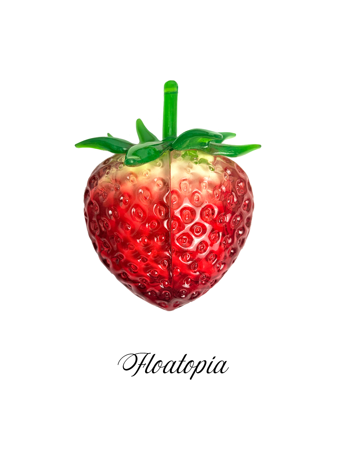 Hyper-Realistic 3D "Forbidden Strawberry" AirPods Pro Case – Hand-Painted Artisan Tech Accessory
