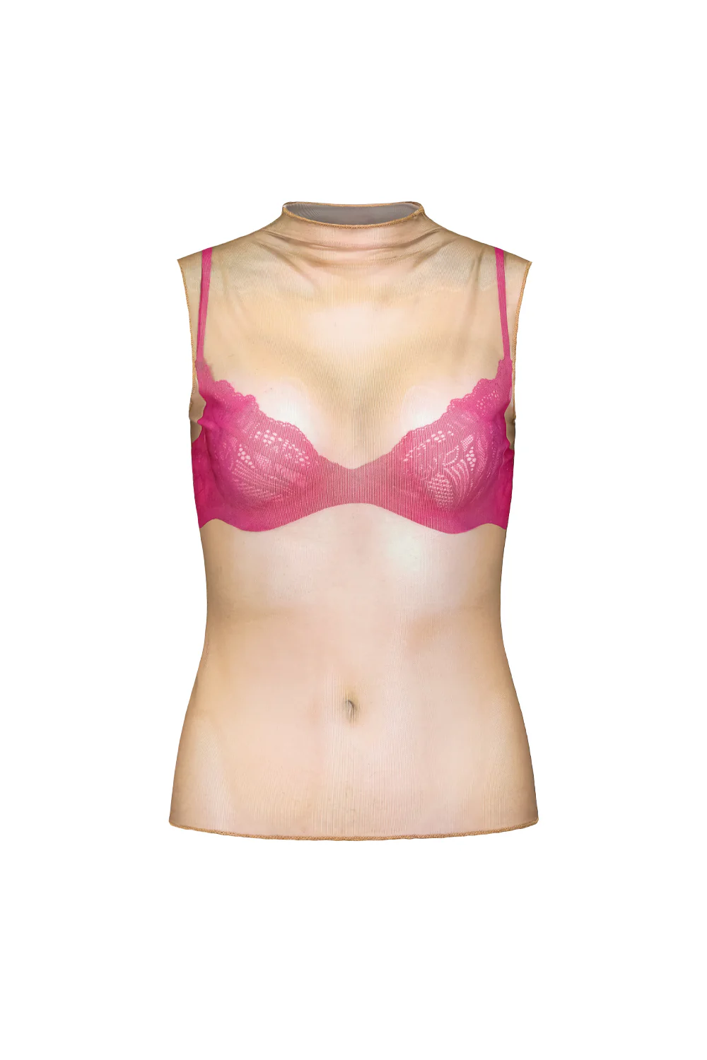 Cupping Mesh Tank Top