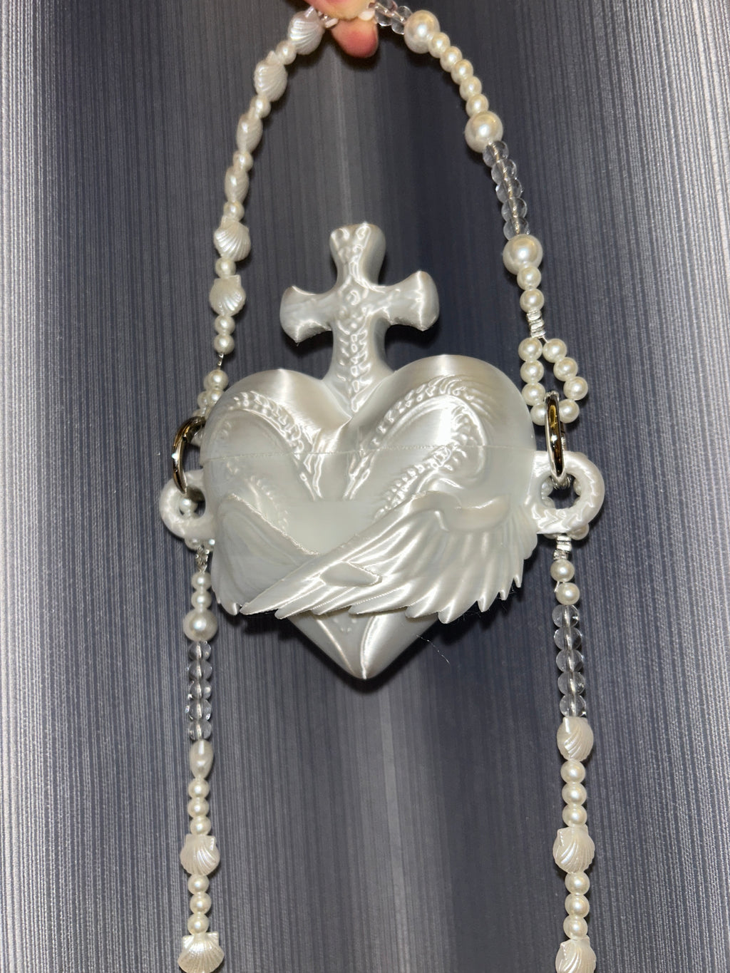 Angel’s Reliquary 3D Printing Sculptural Heart Box Bag