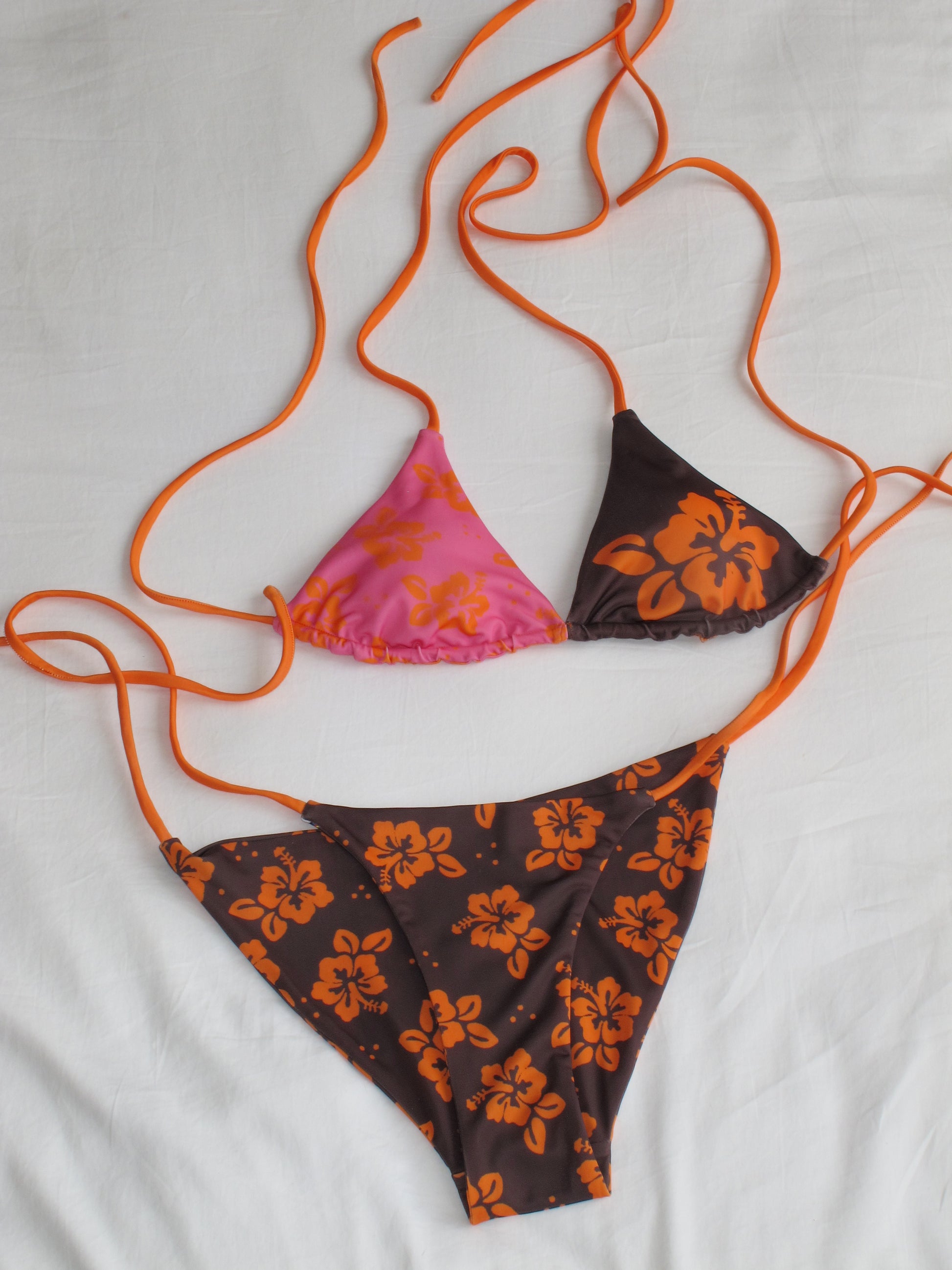 SOOGU Sunset Dog Garden Printed Bikini - product view 2