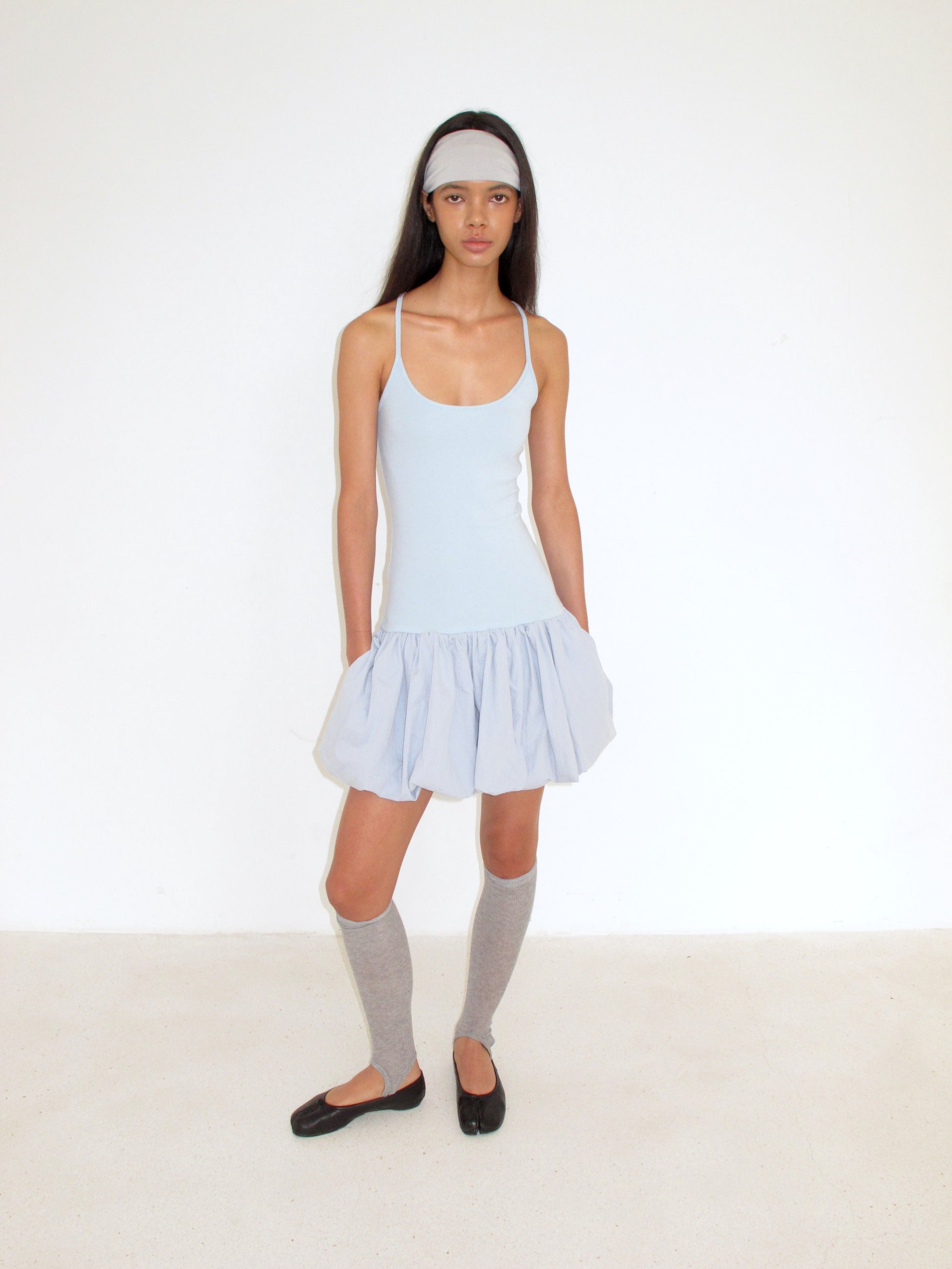 SOOGU Blue Petal Bubble Cami Dress - product view 9