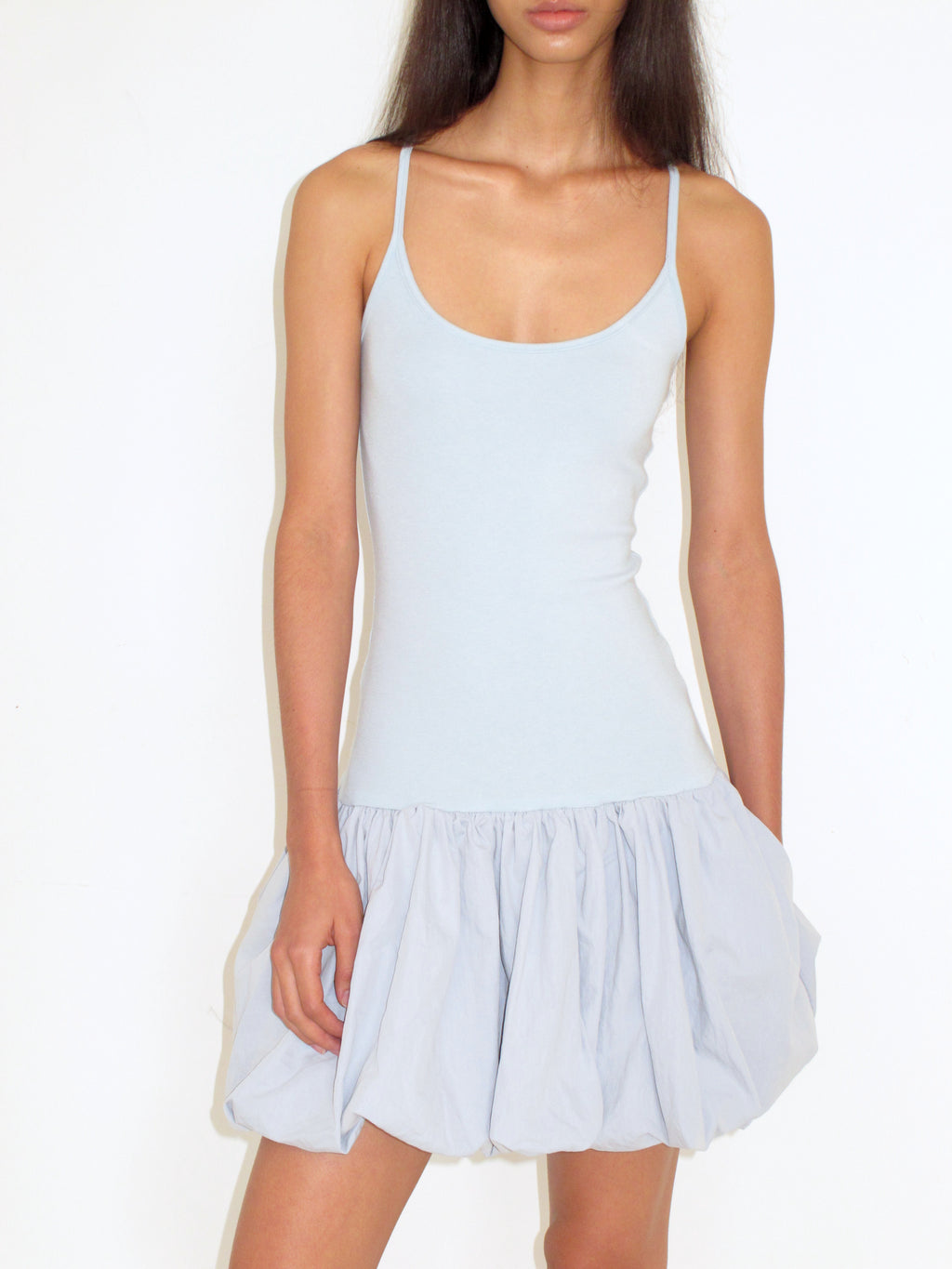 SOOGU Blue Petal Bubble Cami Dress - product view 8