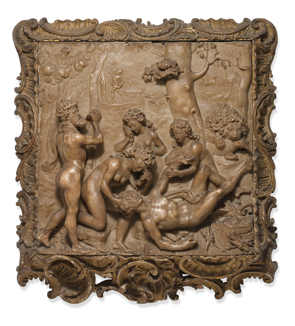 ingo | "The Death of Abel" Bas-Relief Scented Candle – Convertible Renaissance Wall Art & Sculpture Decor