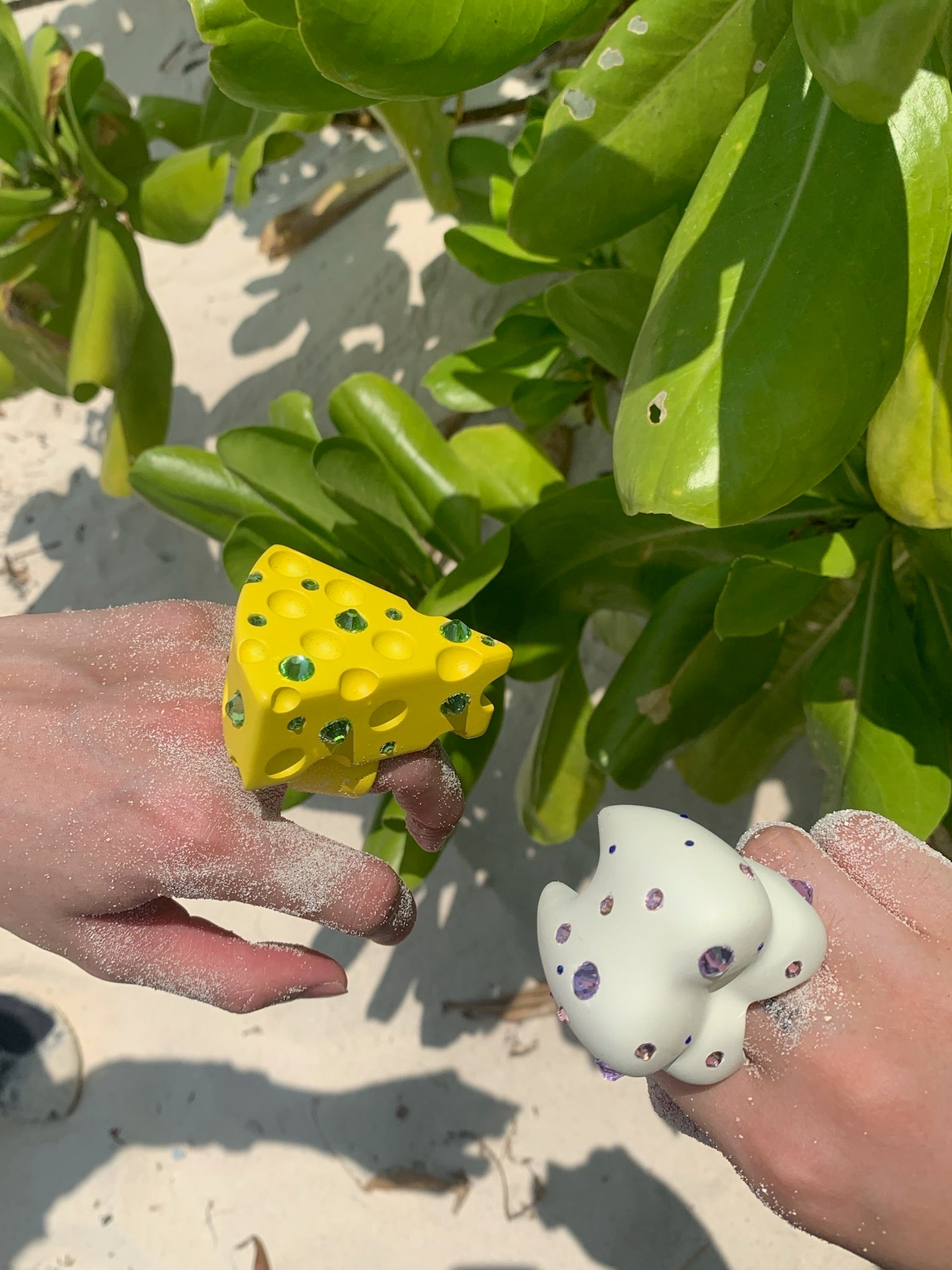 Emo Salad - Cheese-Shaped Sculpt Ring