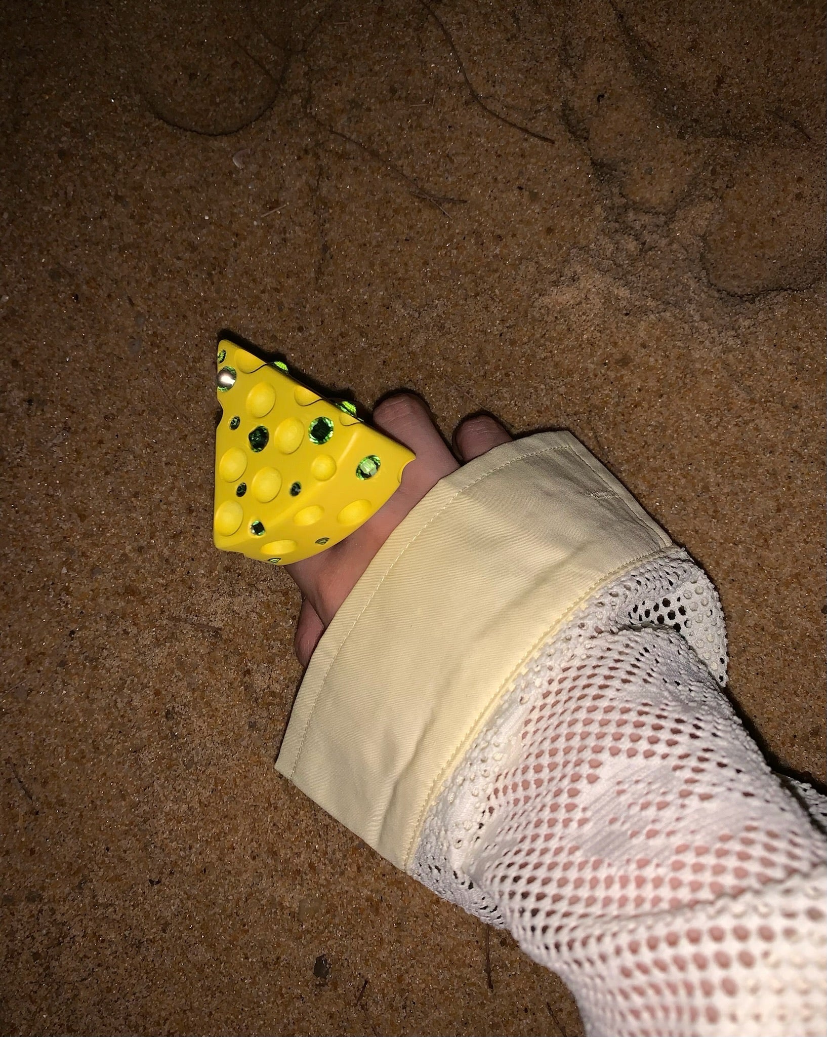 Emo Salad - Cheese-Shaped Sculpt Ring