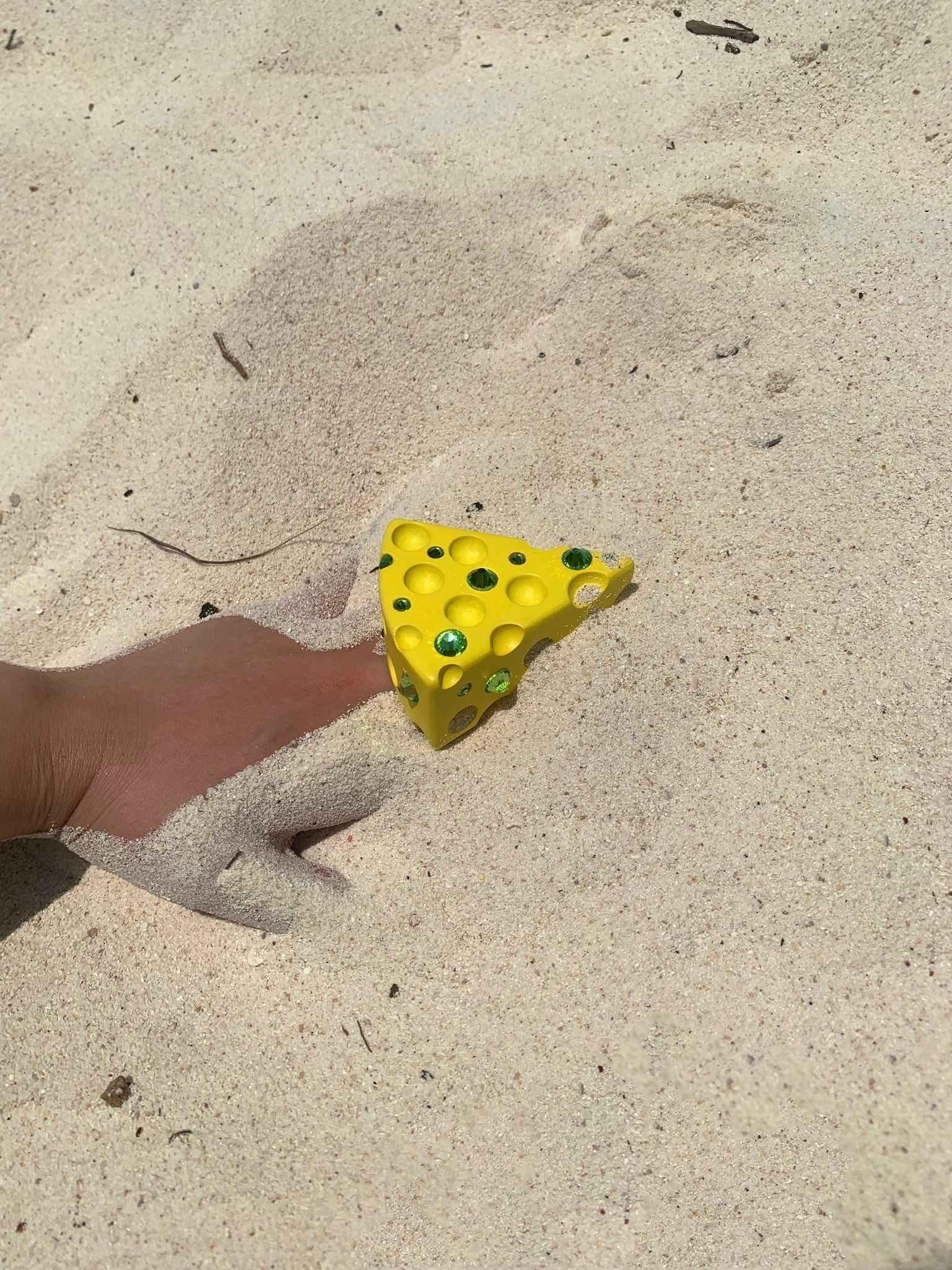 Emo Salad - Cheese-Shaped Sculpt Ring