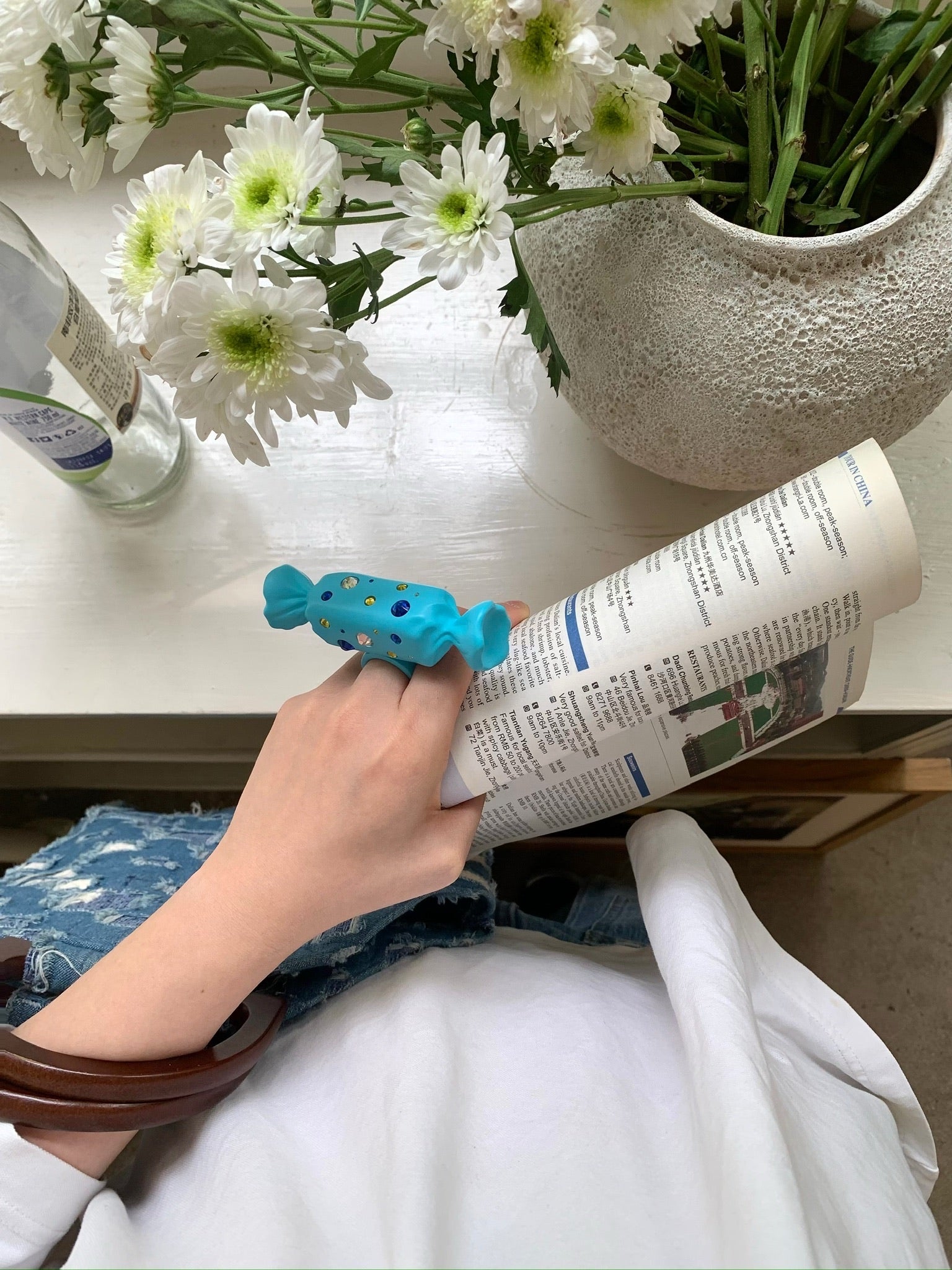 Emo Salad - Candy-shaped Gem Ring