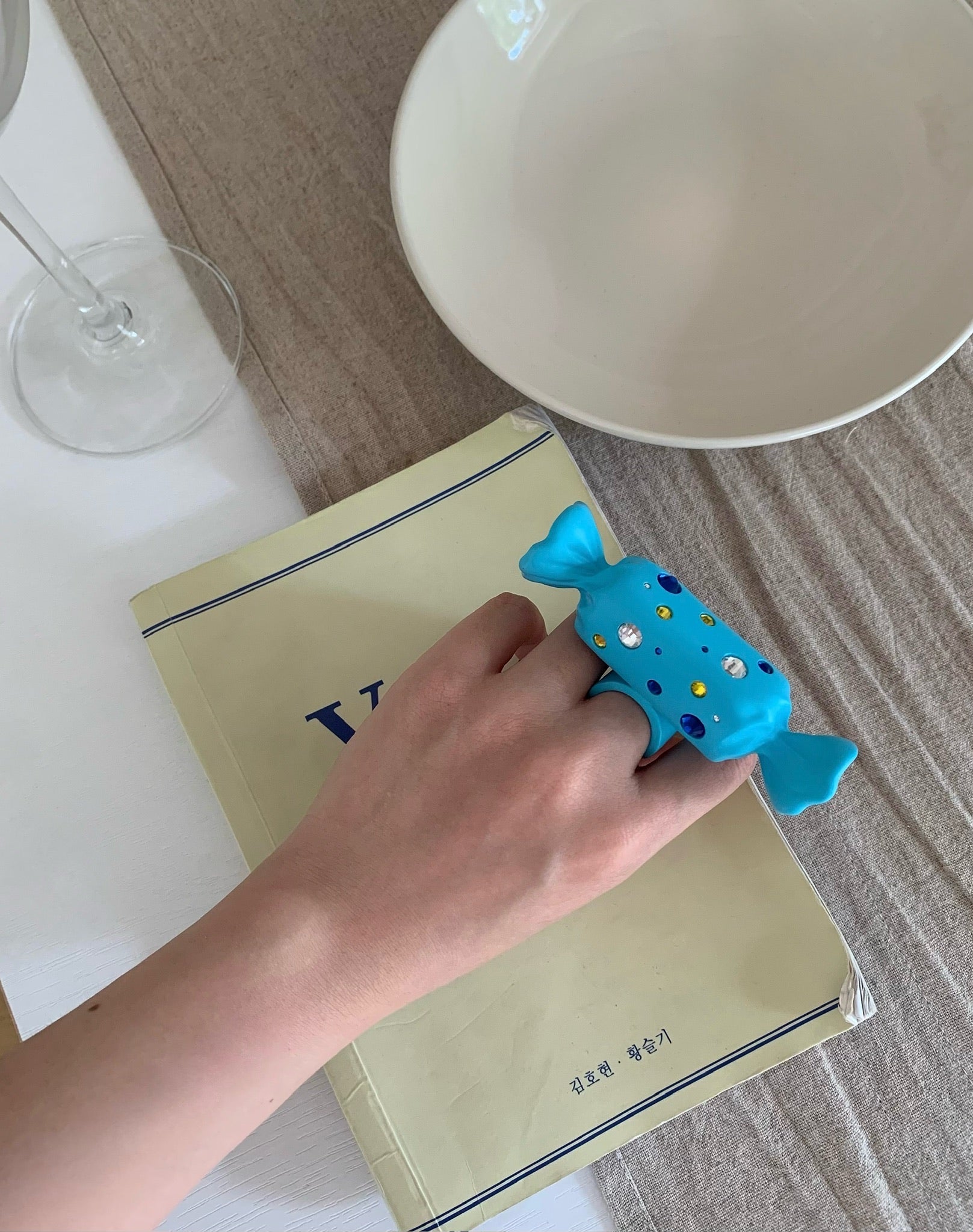 Emo Salad - Candy-shaped Gem Ring