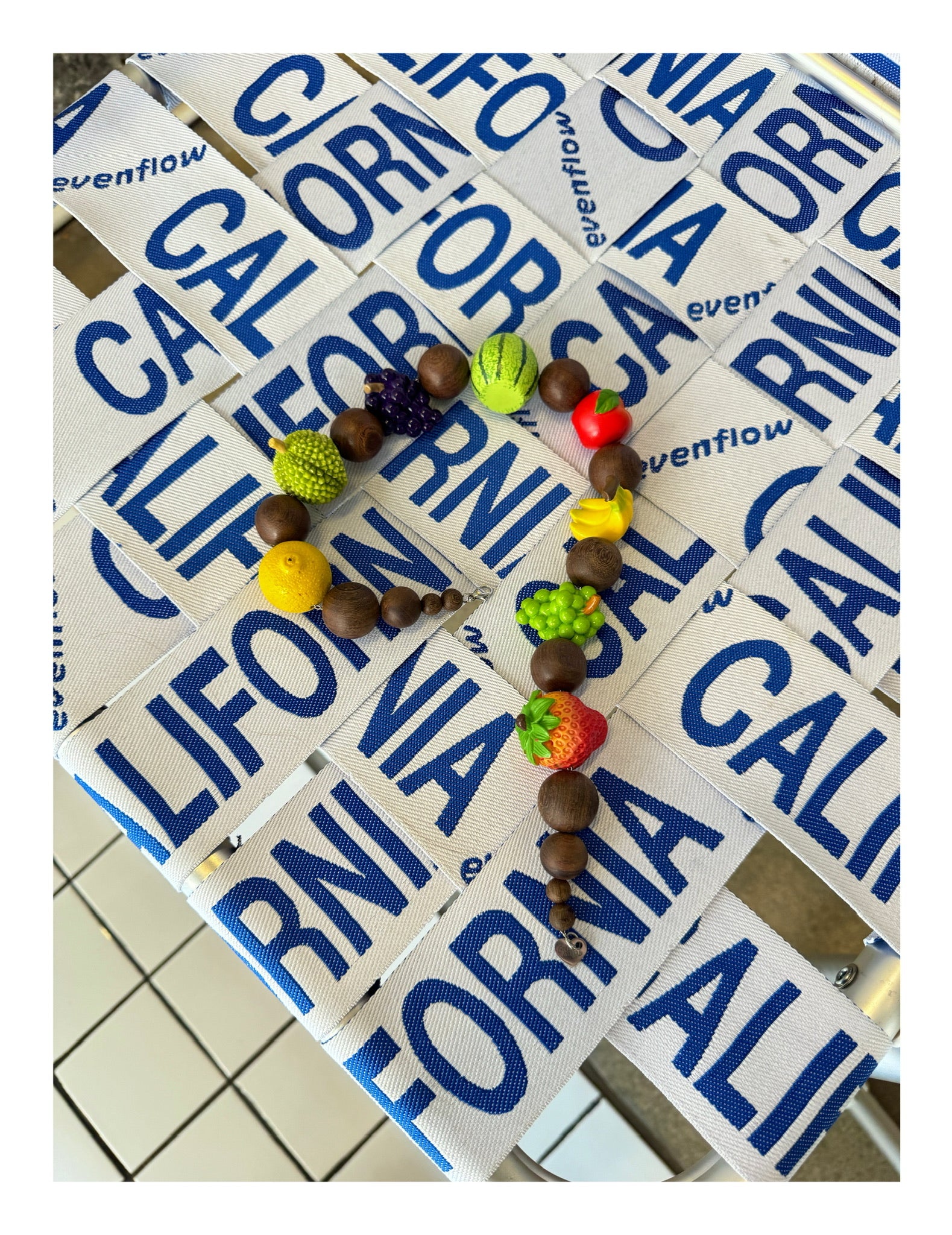 Emo Salad - Fruits-shaped Wood-Bead Necklace