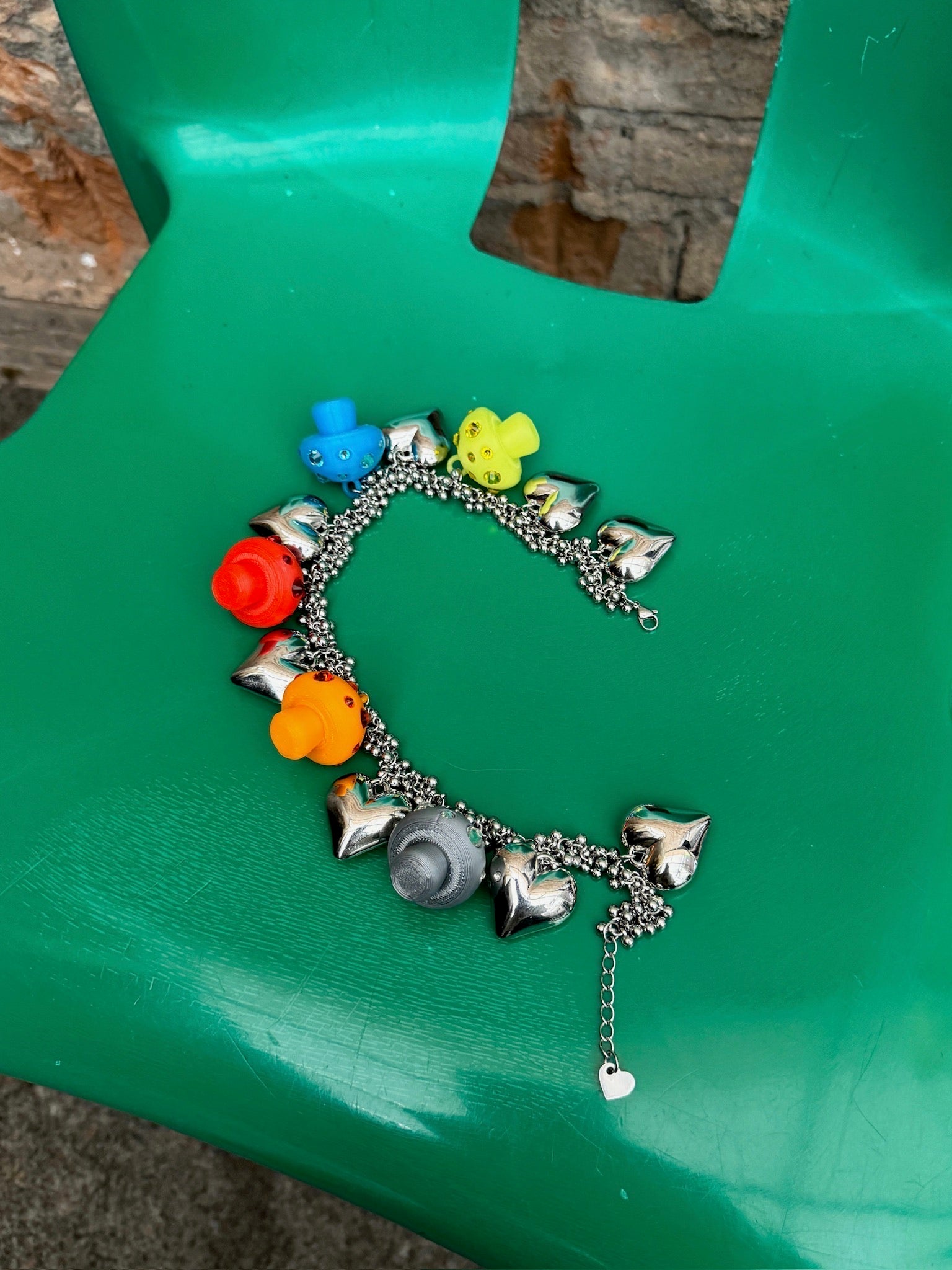 Emo Salad - Mushroom-Shaped Charm Necklace
