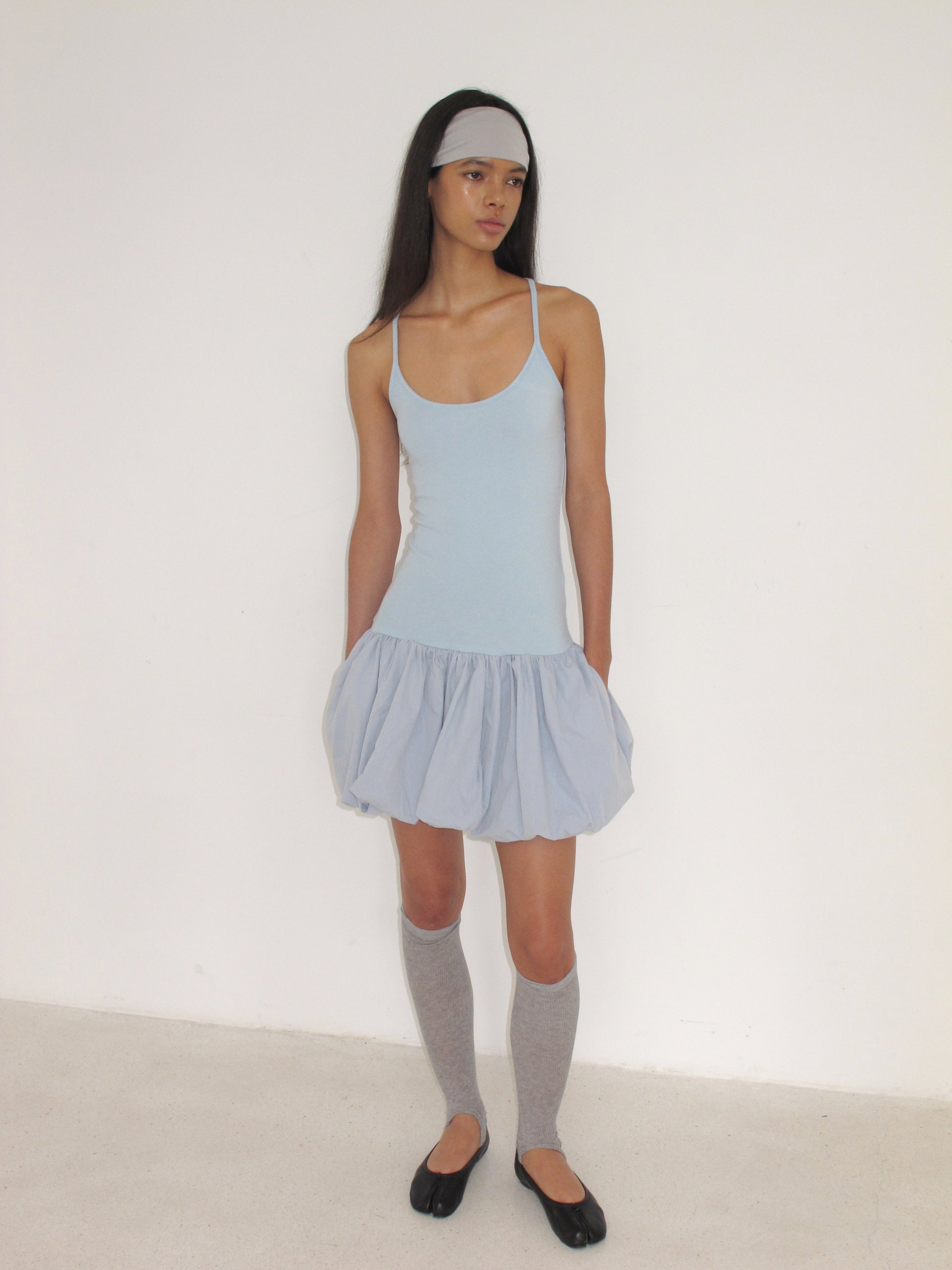 SOOGU Blue Petal Bubble Cami Dress - product view 5