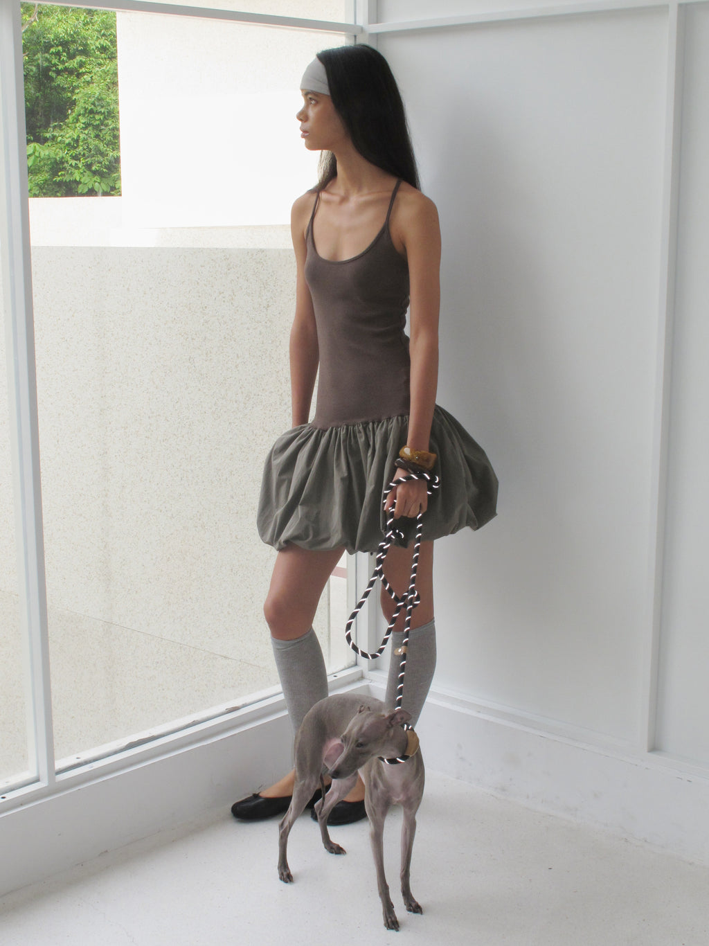 SOOGU Earth Petal Bubble Cami Dress - product view 7