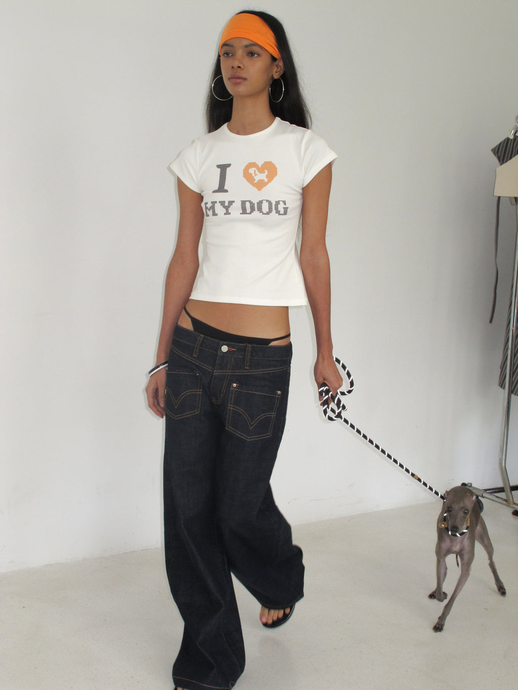 SOOGU Deep Indigo Relaxed Denim Pants - product view 10