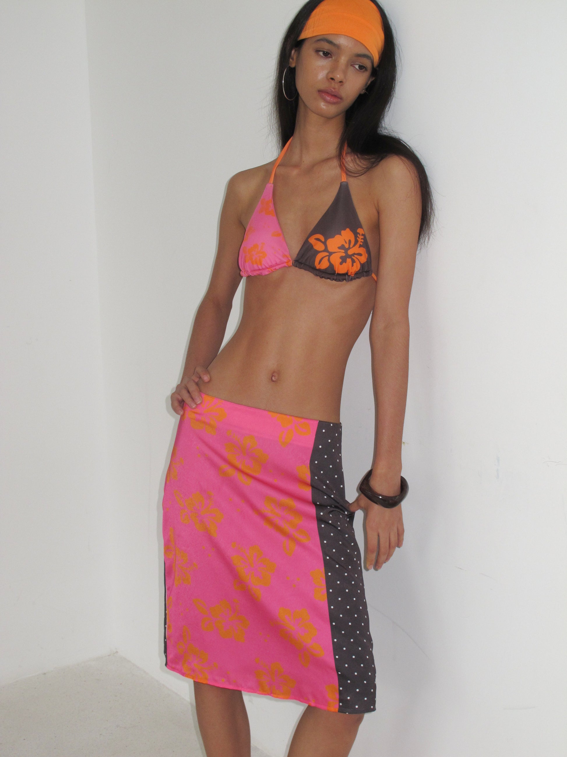 SOOGU Sunset Dog Garden Printed Bikini - product view 4