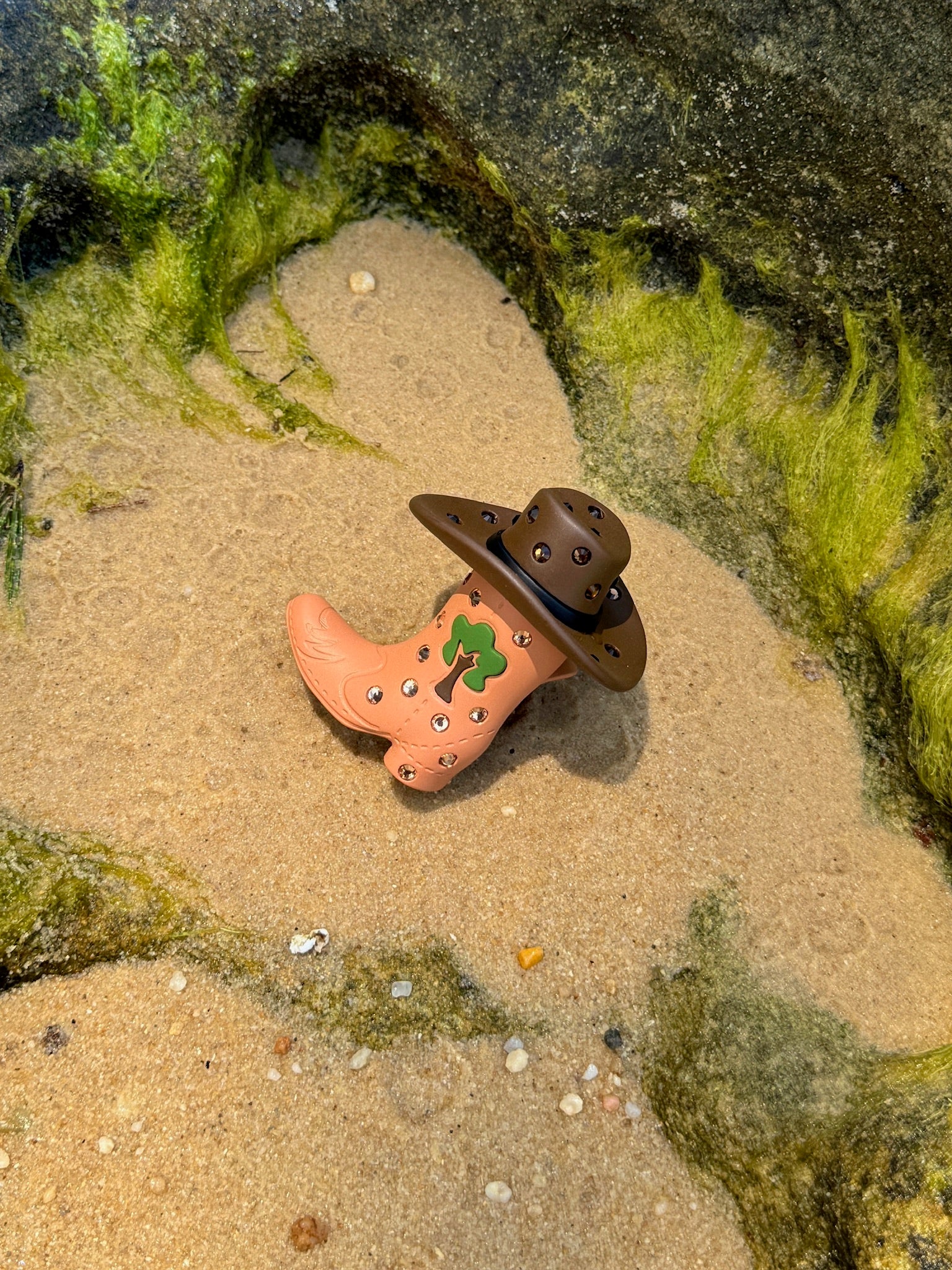 Emo Salad - Cowboy Boot Hat-Shaped Ring