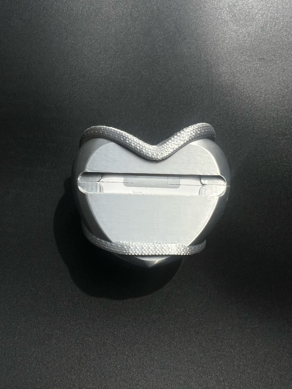 Silver Serpent Heart  Sculptural AirPods & AirPods Pro Protective Case