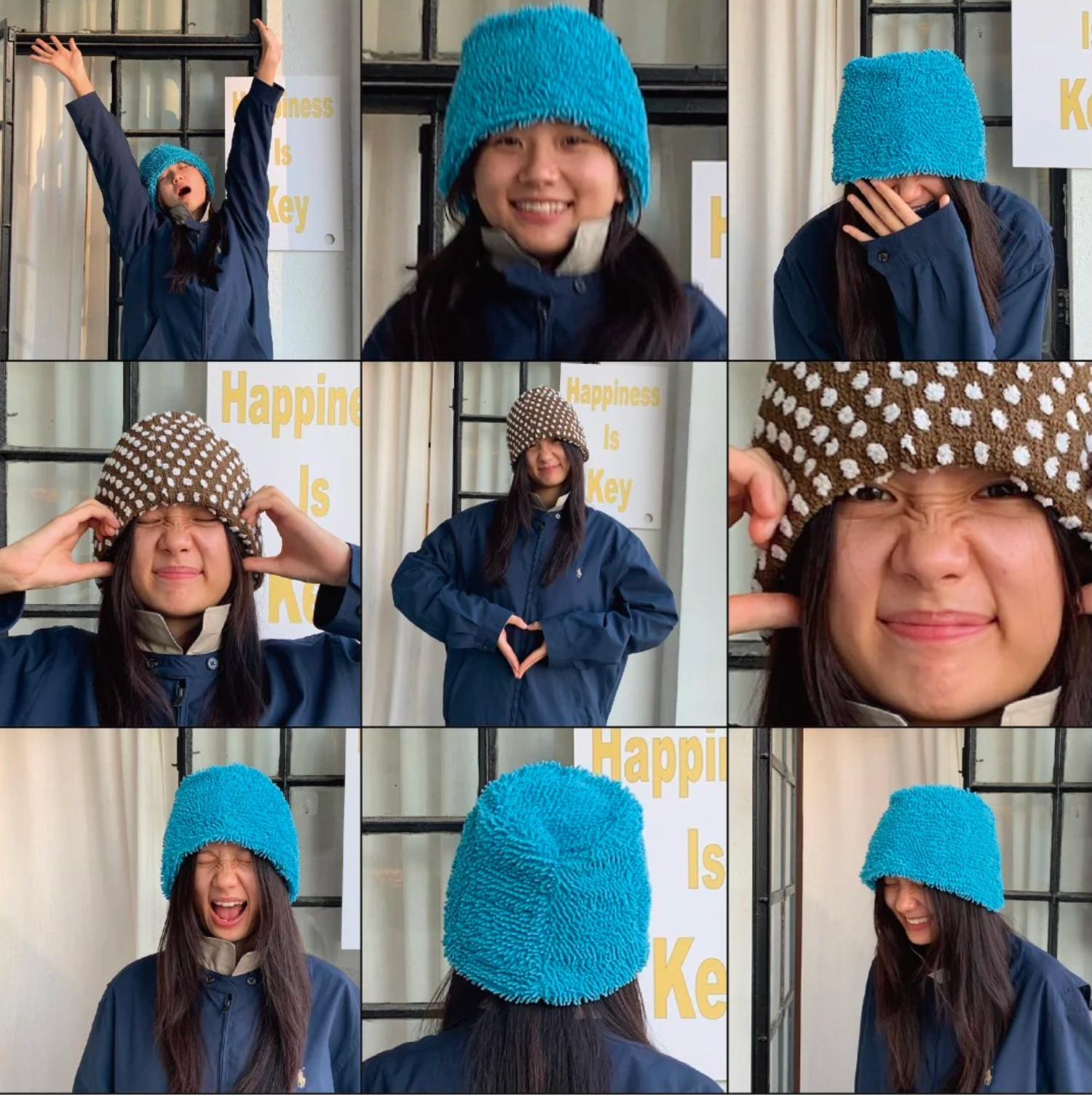 “Soft Spark” Coral Forest Fisherman Hat