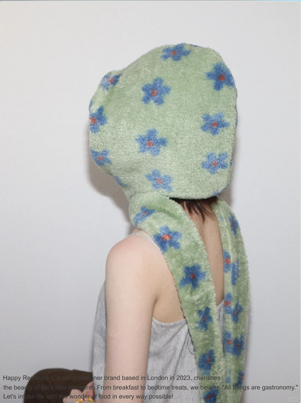“Sleepy Garden Hood” Multi-Functional Hood Scarf Hat