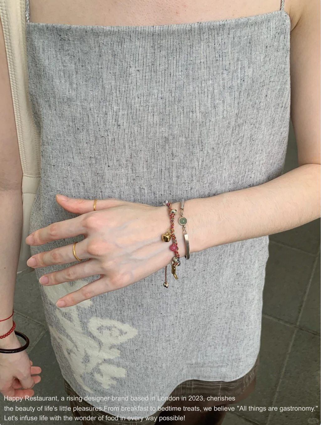 “Lucky Rhythm / Inspiration Bakery” Colorful Handmade Braided Bracelet