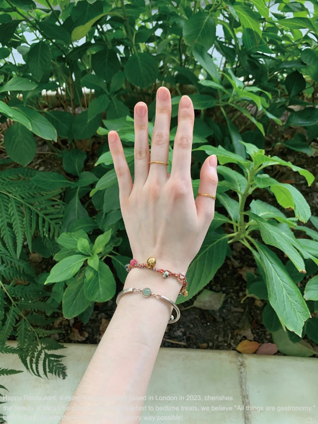 “Lucky Rhythm / Inspiration Bakery” Colorful Handmade Braided Bracelet