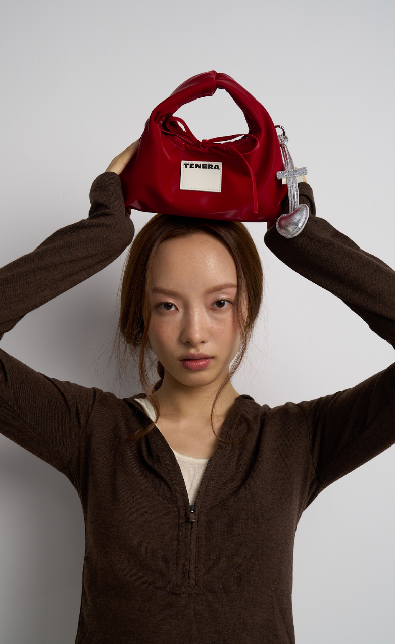 TENERA Noxtilia™ Bio-Based Vegan Leather Mini HOBO Bag