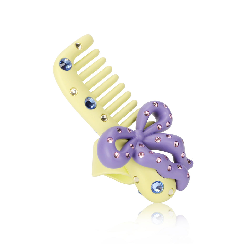 Emo Salad - Bow Comb-Shaped Sculptural Ring