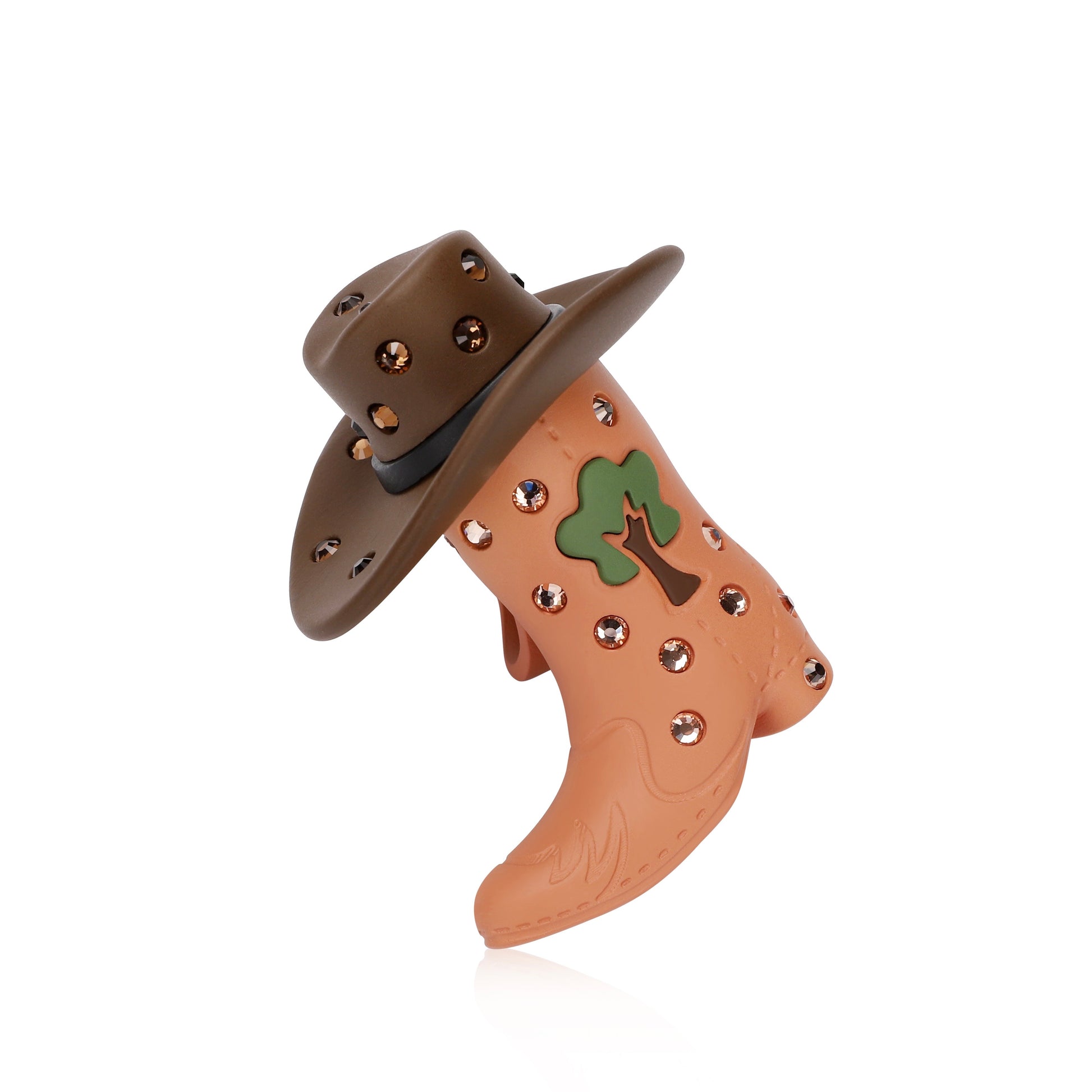 Emo Salad - Cowboy Boot Hat-Shaped Ring