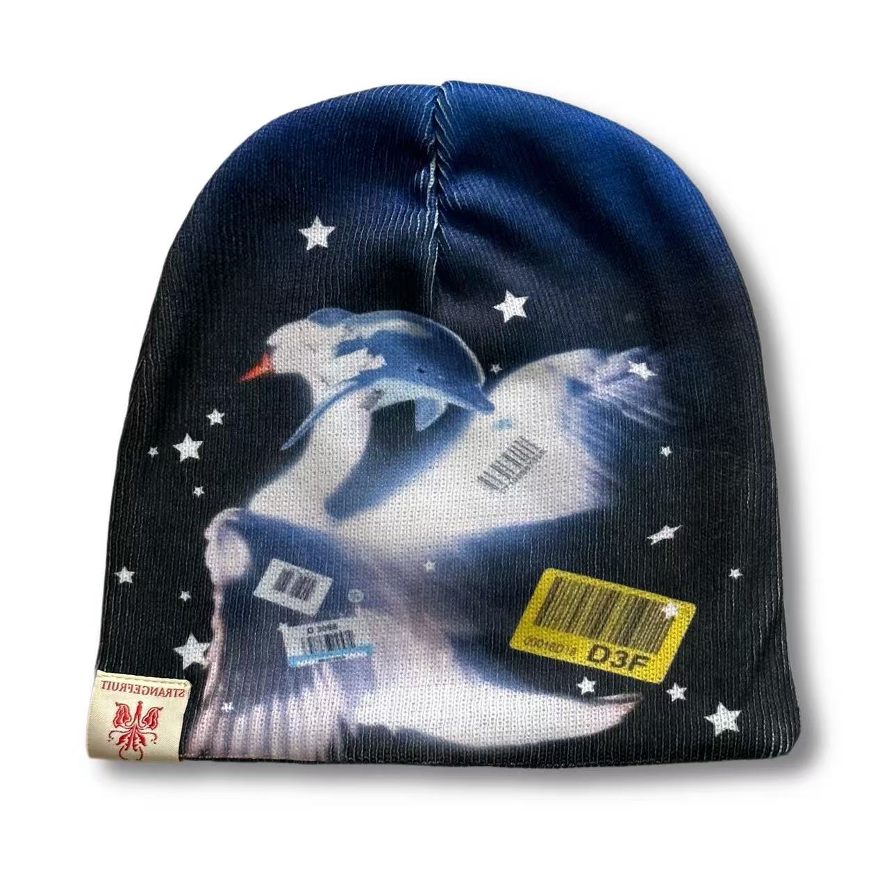 Stretch Knit Streetwear Beanie Hat