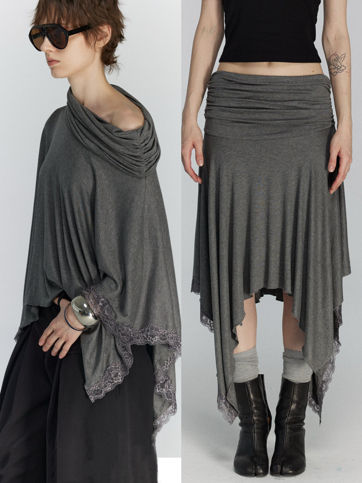 Cloud Swing Convertible Mini Dress | Two-Way Skirt & Tube Top