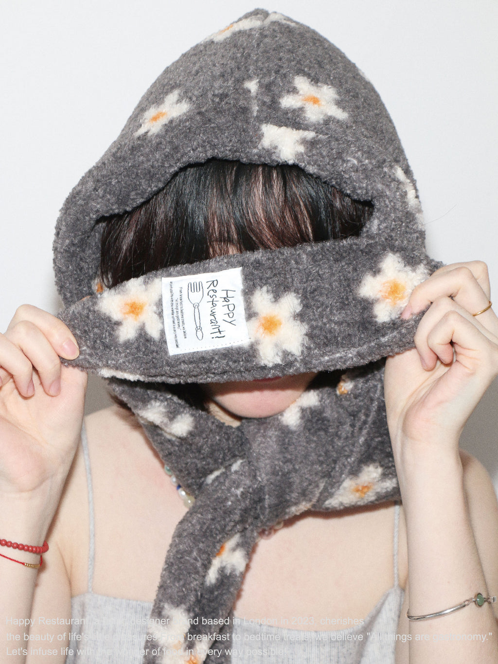 “Sleepy Garden Hood” Multi-Functional Hood Scarf Hat