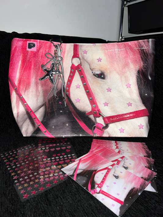 Y2K Millennium Pony Girl Tote Bag