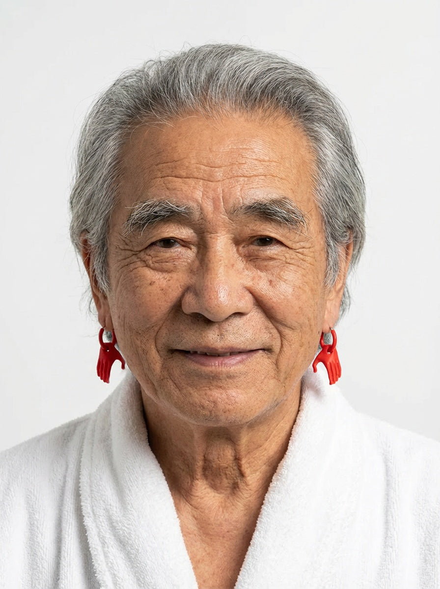 Hand Gesture Drop Earring – USIC × Jeff Free Park