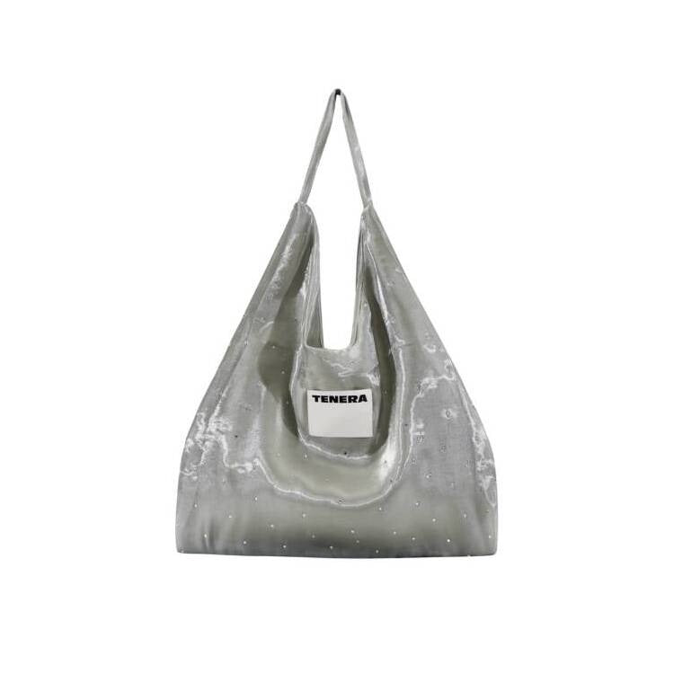 TENERA Plant-Based Satin Ballerina Shoulder Tote Bag