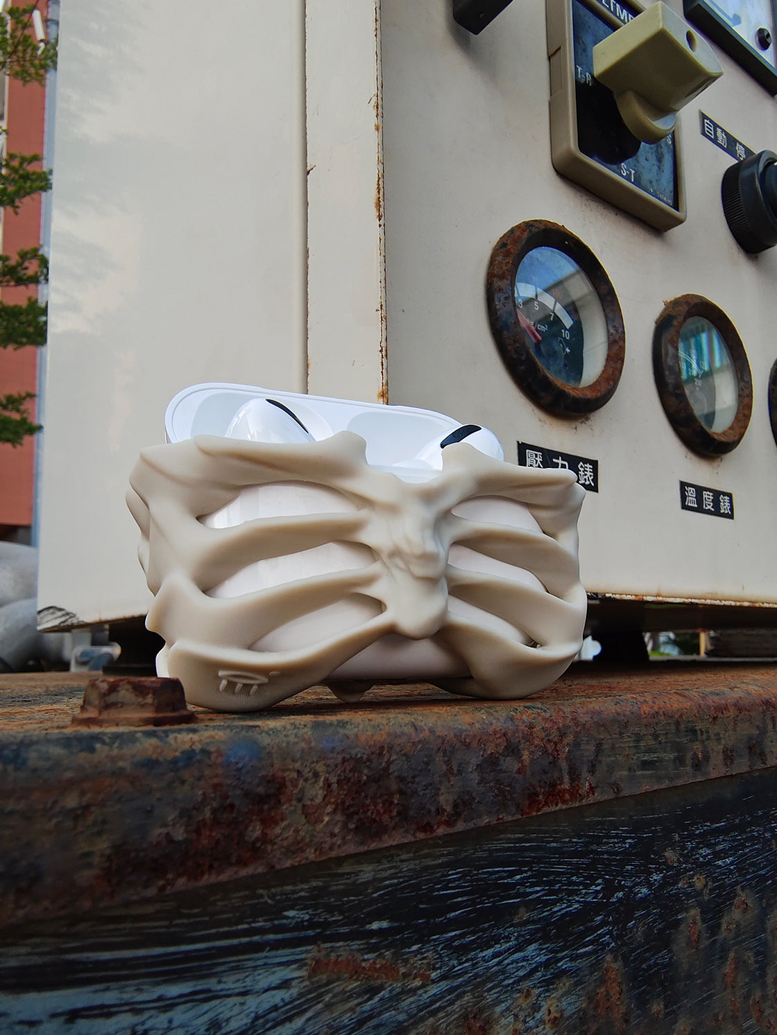 “SKELETON”  Resin AirPods Case