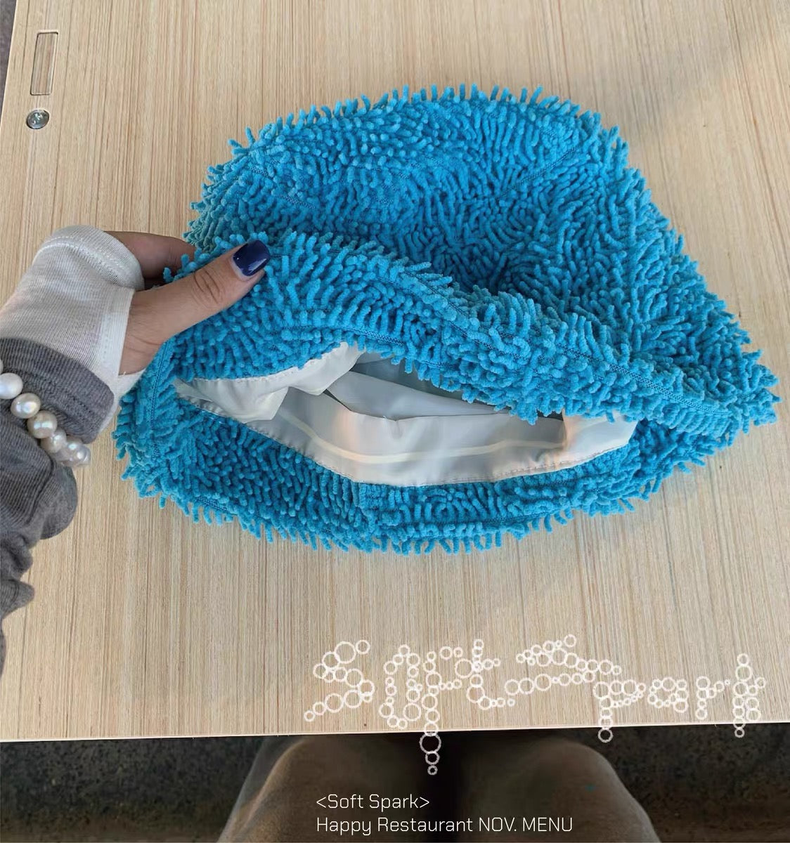 “Soft Spark” Coral Forest Fisherman Hat